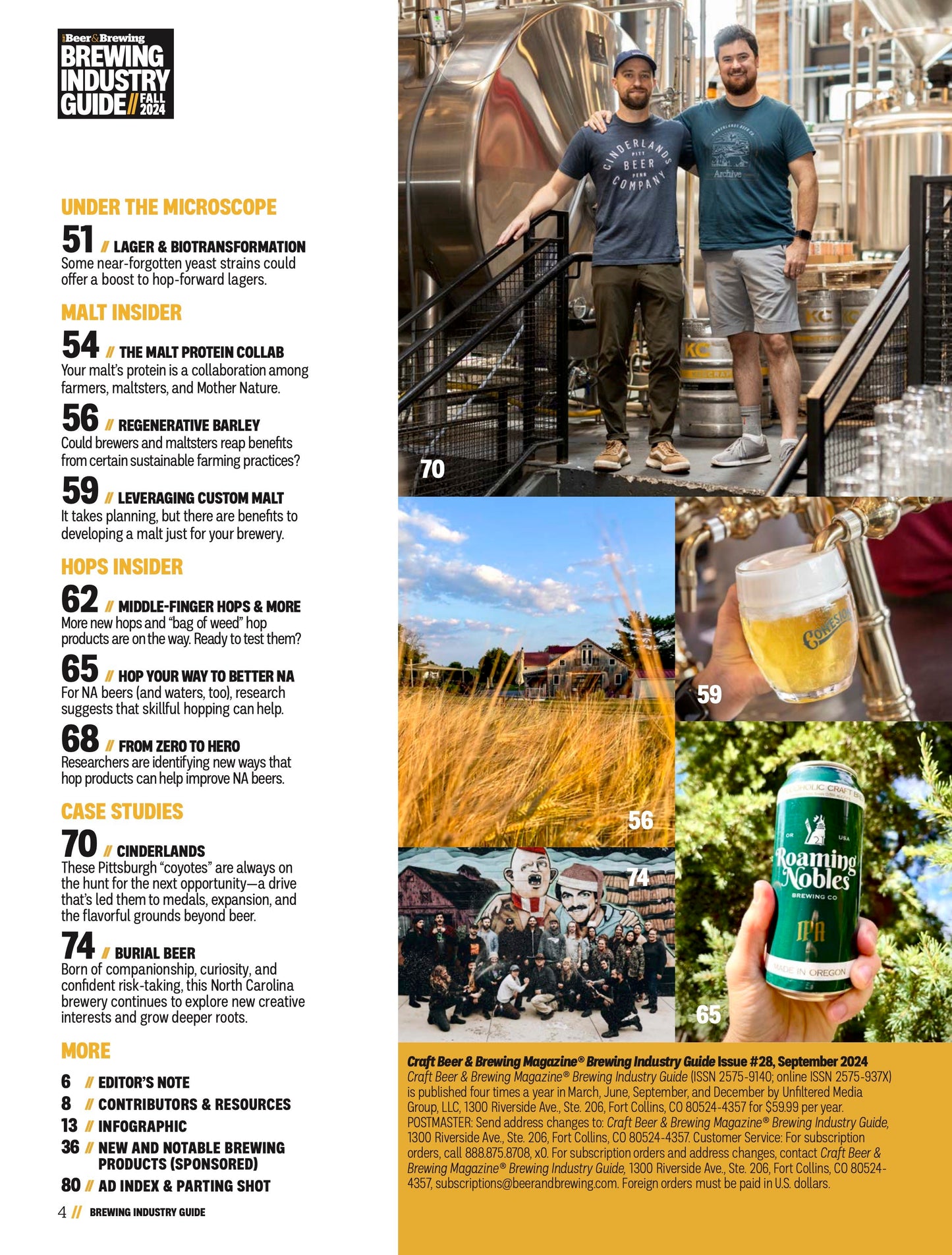 Brewing Industry Guide Fall 2024