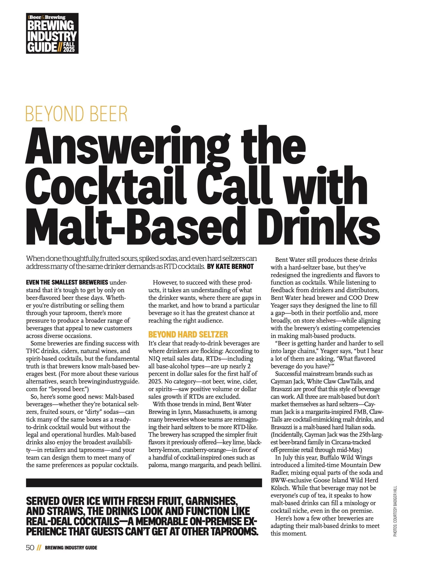 Brewing Industry Guide Fall 2025