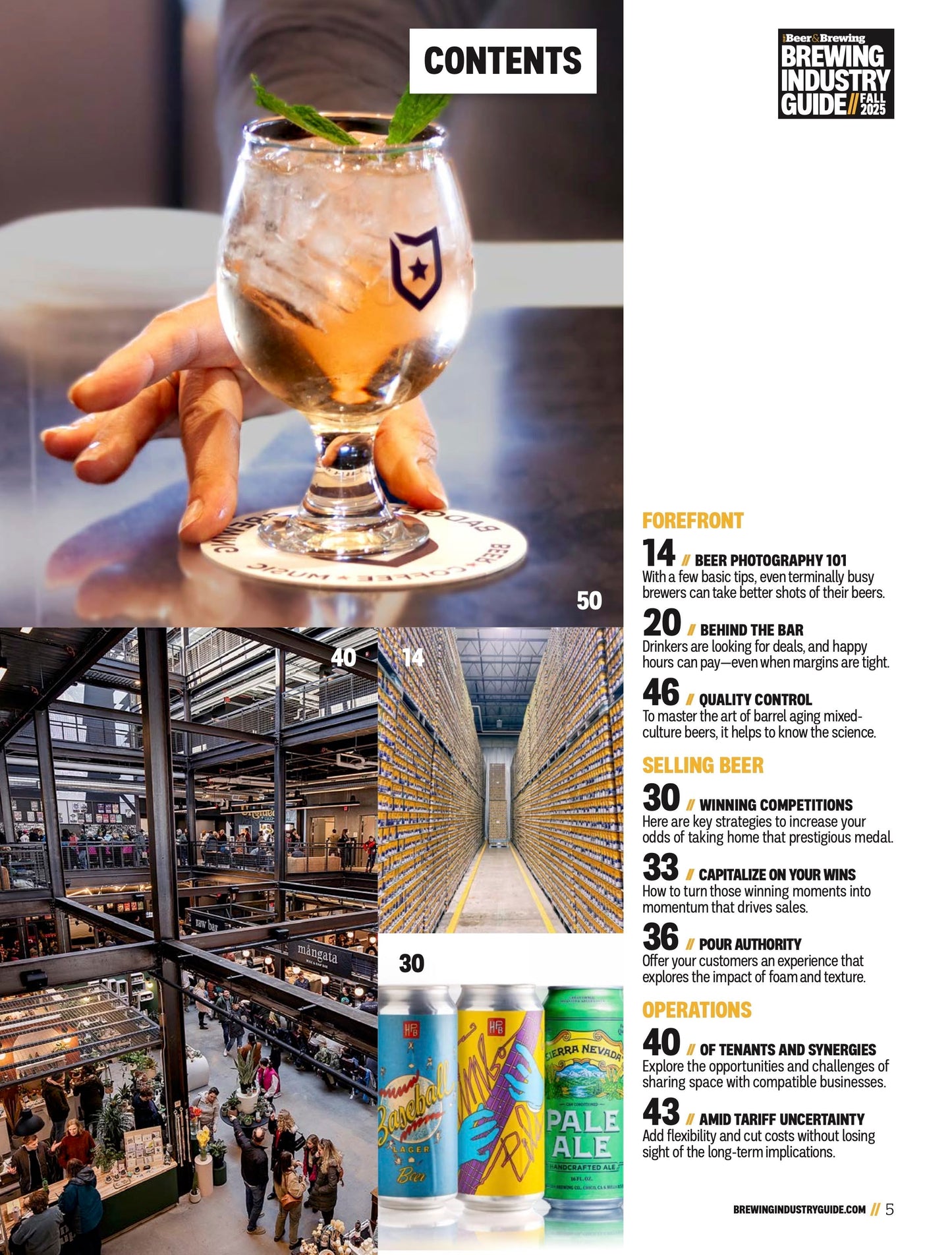 Brewing Industry Guide Fall 2025