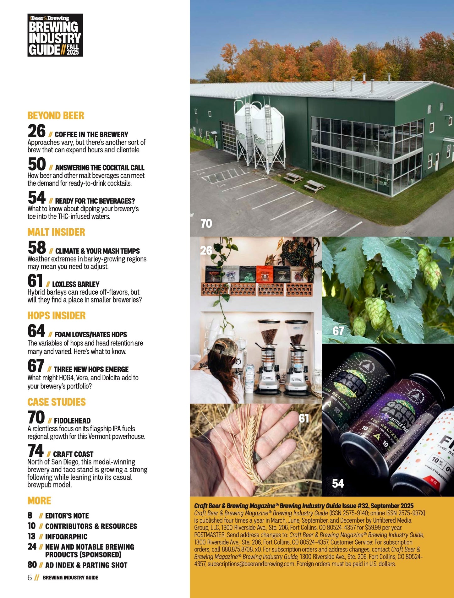 Brewing Industry Guide Fall 2025