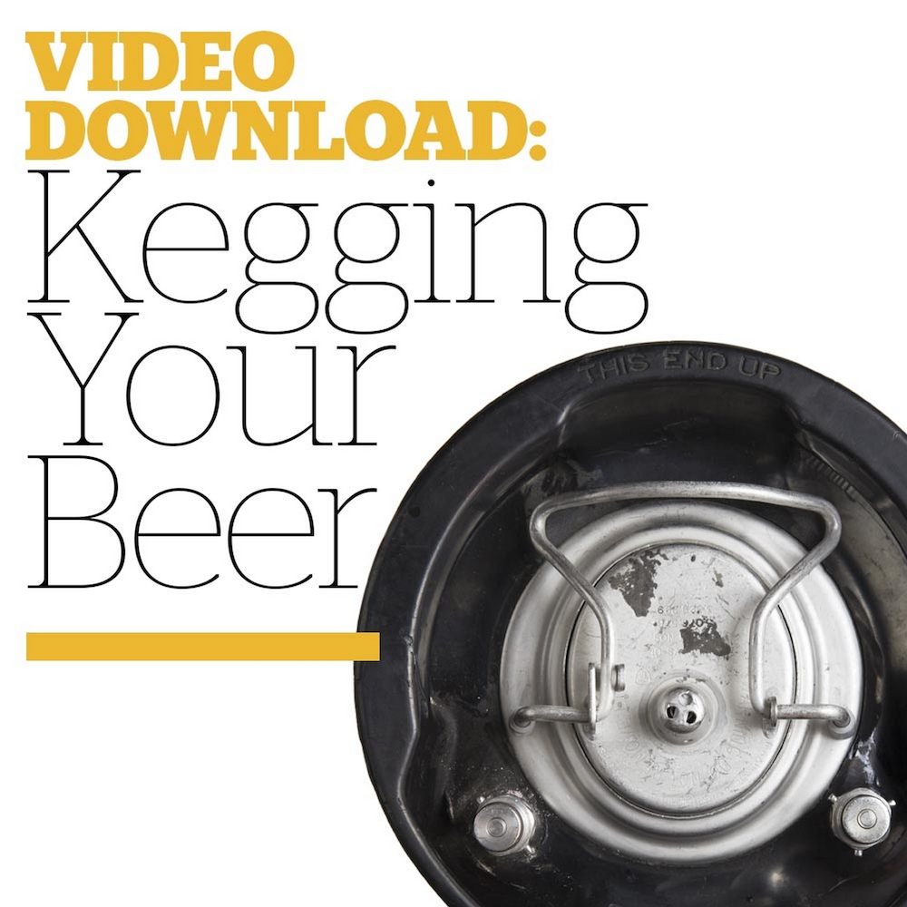 Kegging Your Beer (Video Download) - Craft Beer & Brewing