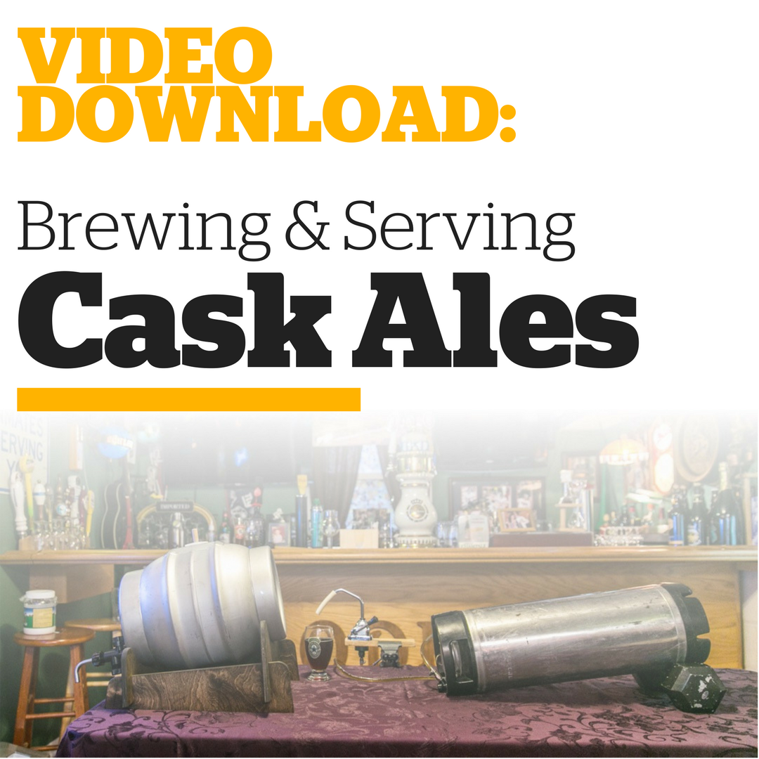 Brewing & Serving Cask Ales at Home (Video Download) - Craft Beer & Brewing