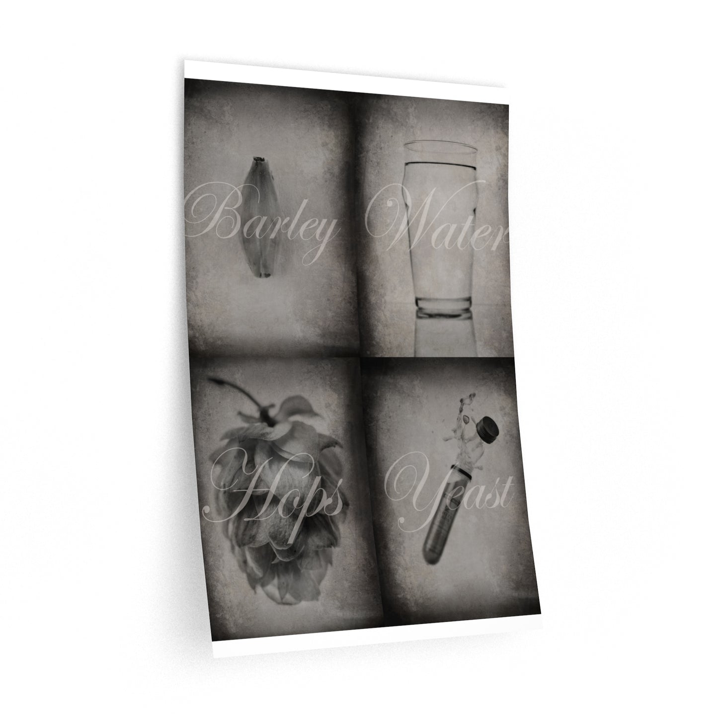 Vertical Wall Decals - Craft Beer & Brewing