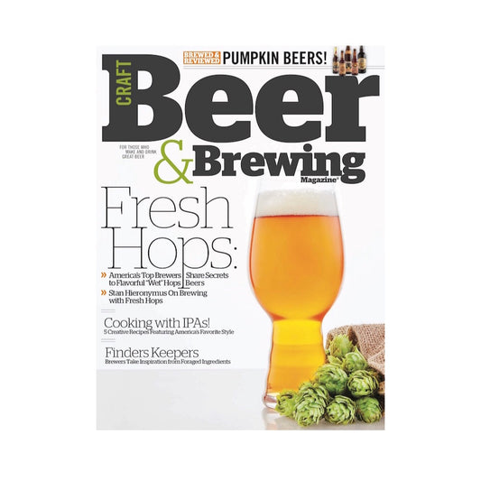 August-September 2015 Issue (Fresh Hops) - Craft Beer & Brewing