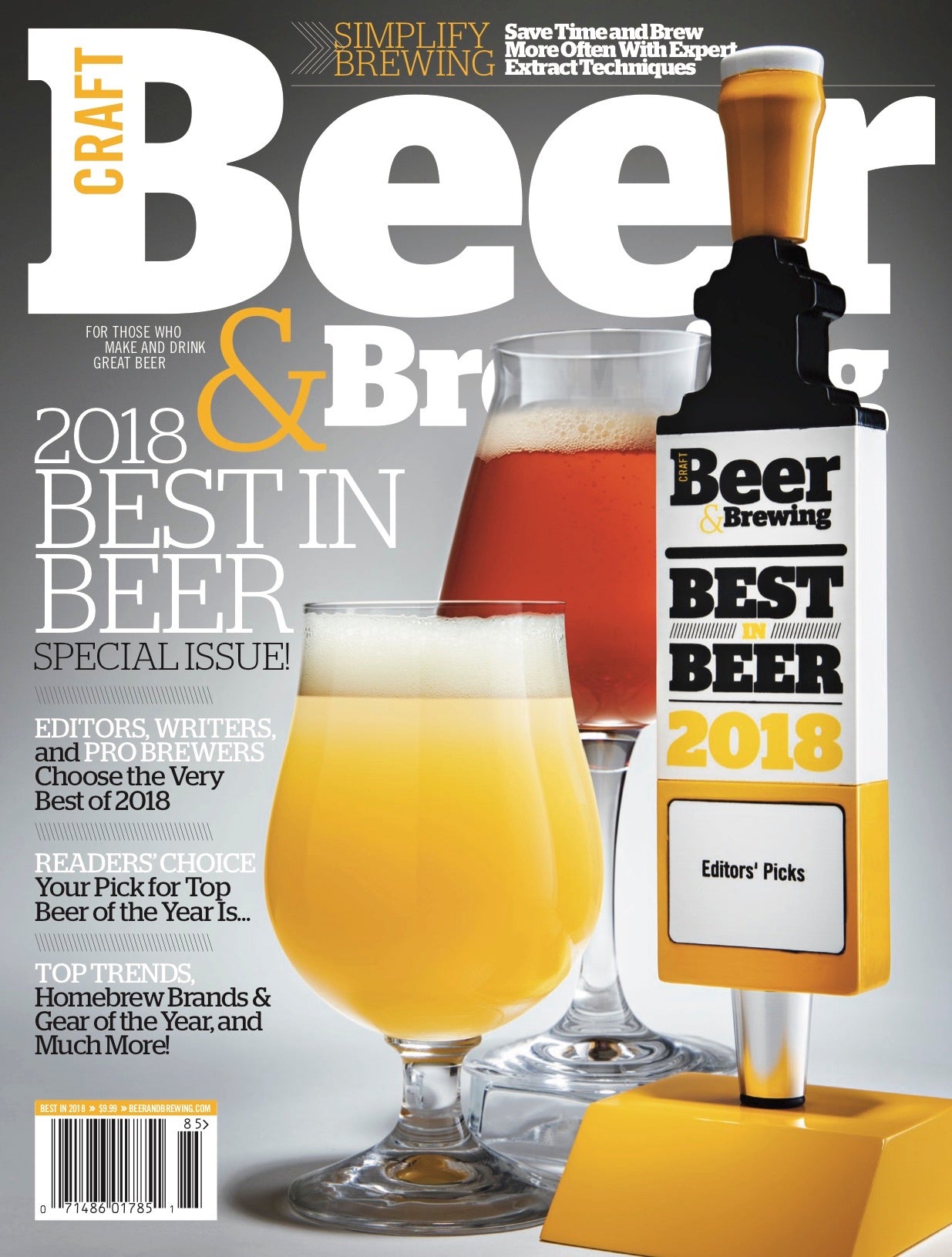 2018 Best in Beer Issue - Craft Beer & Brewing
