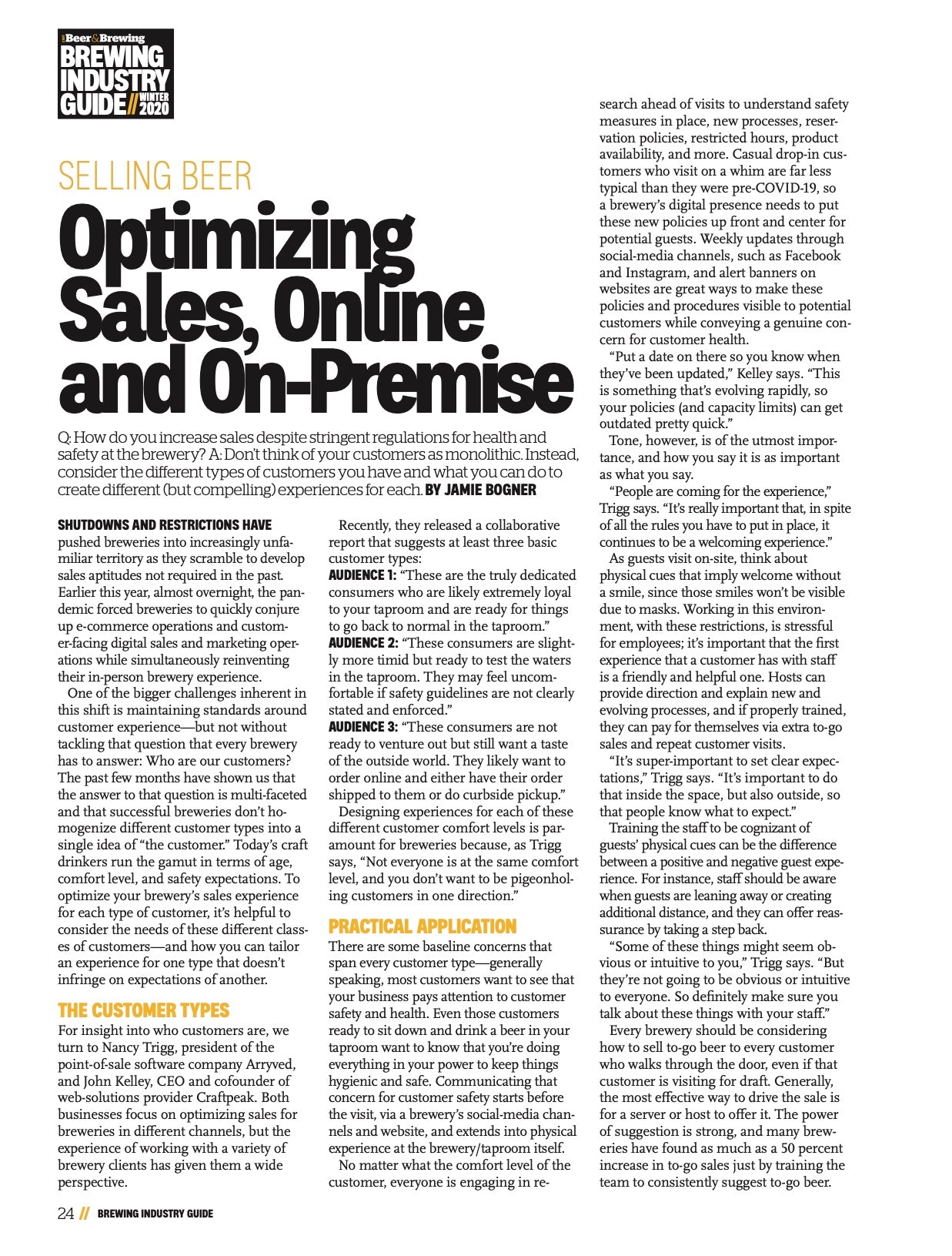Brewing Industry Guide Winter 2020 (Beyond Beer)