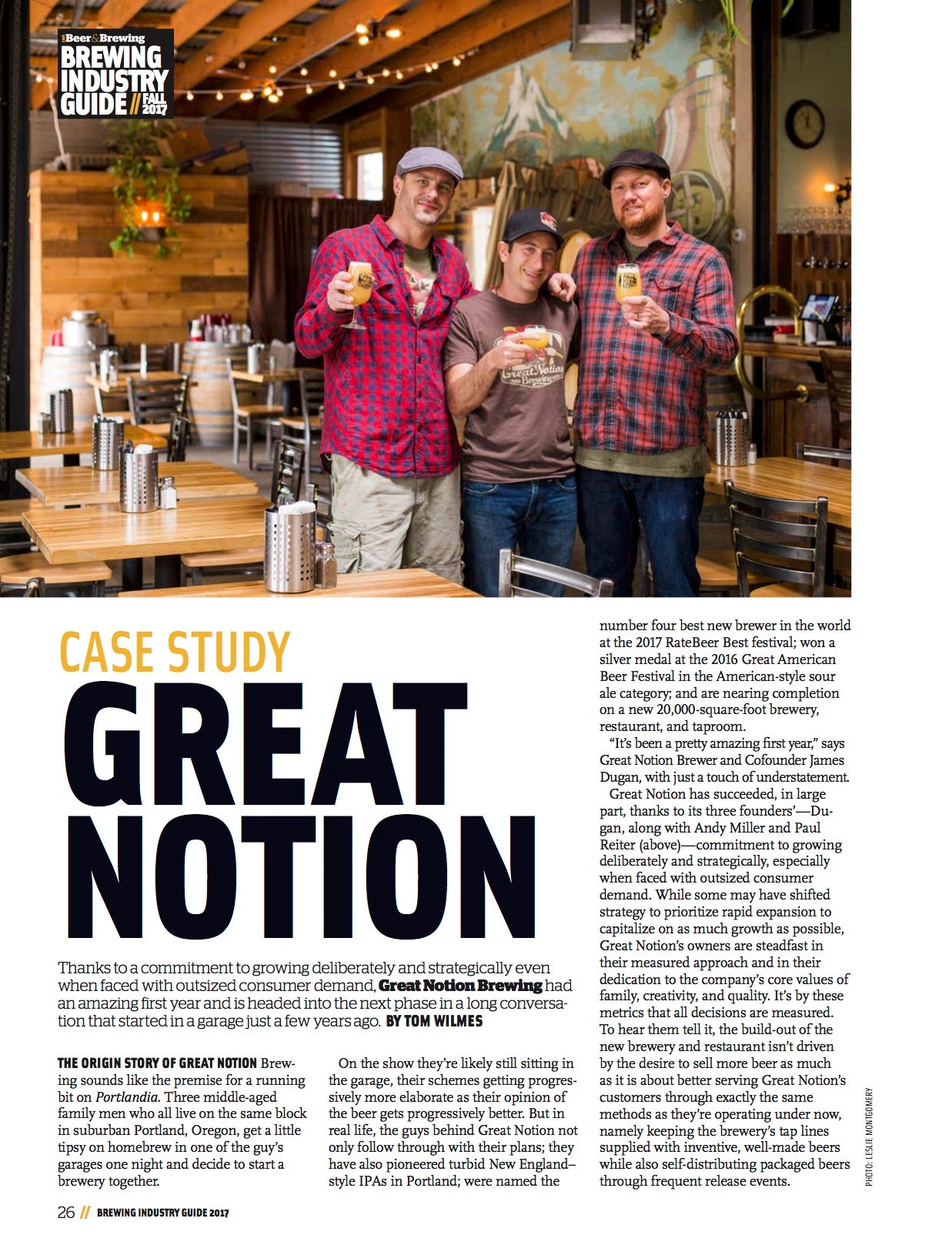 Brewing Industry Guide Fall 2017 - Craft Beer & Brewing