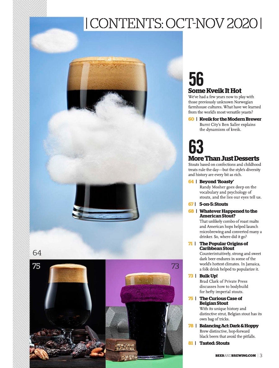 Stout: More Than Just Desserts (Octover-November 2020)
