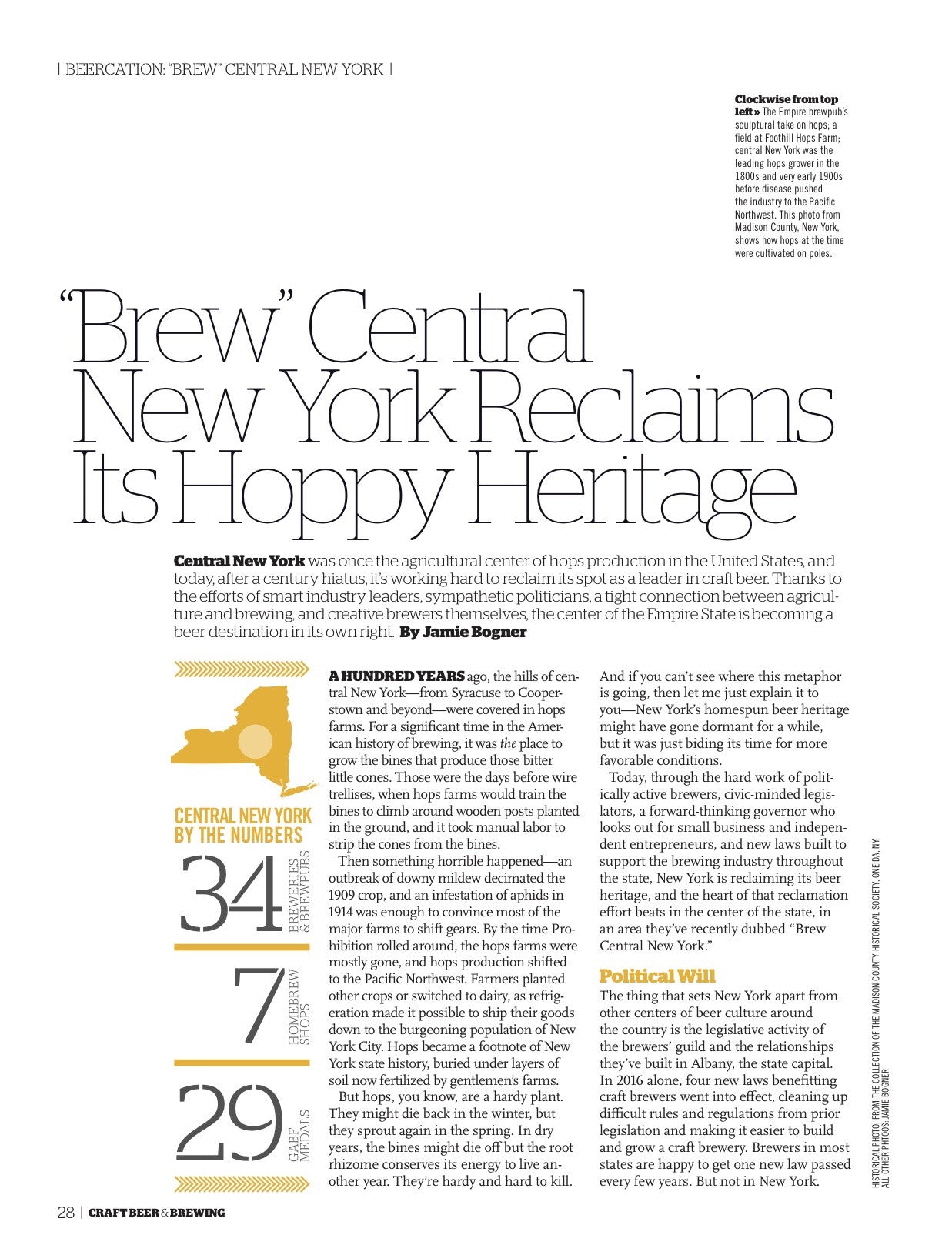 October-November 2016 Issue (The Art of Tart) - Craft Beer & Brewing