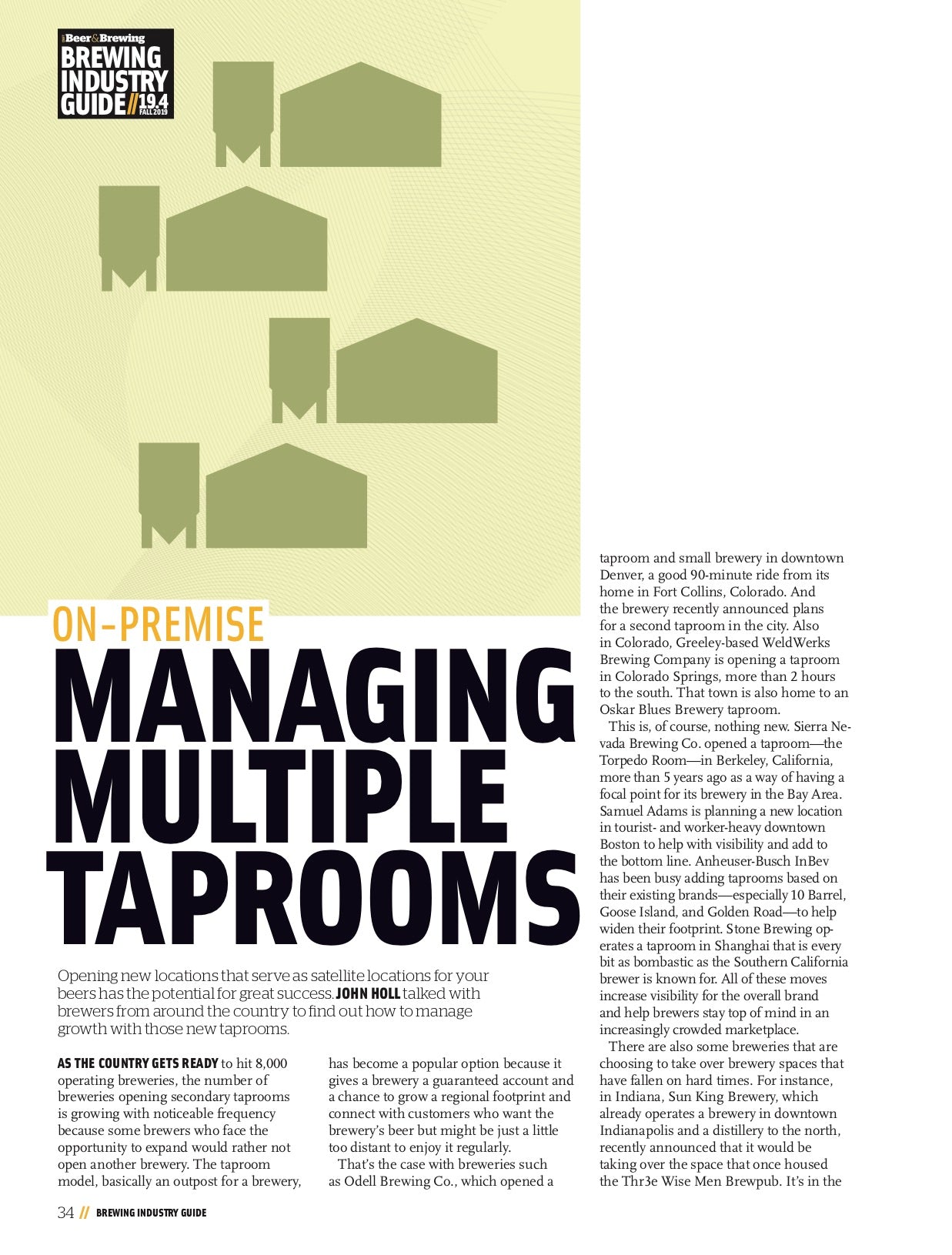 Brewing Industry Guide 19.4 (Marketing) - Craft Beer & Brewing
