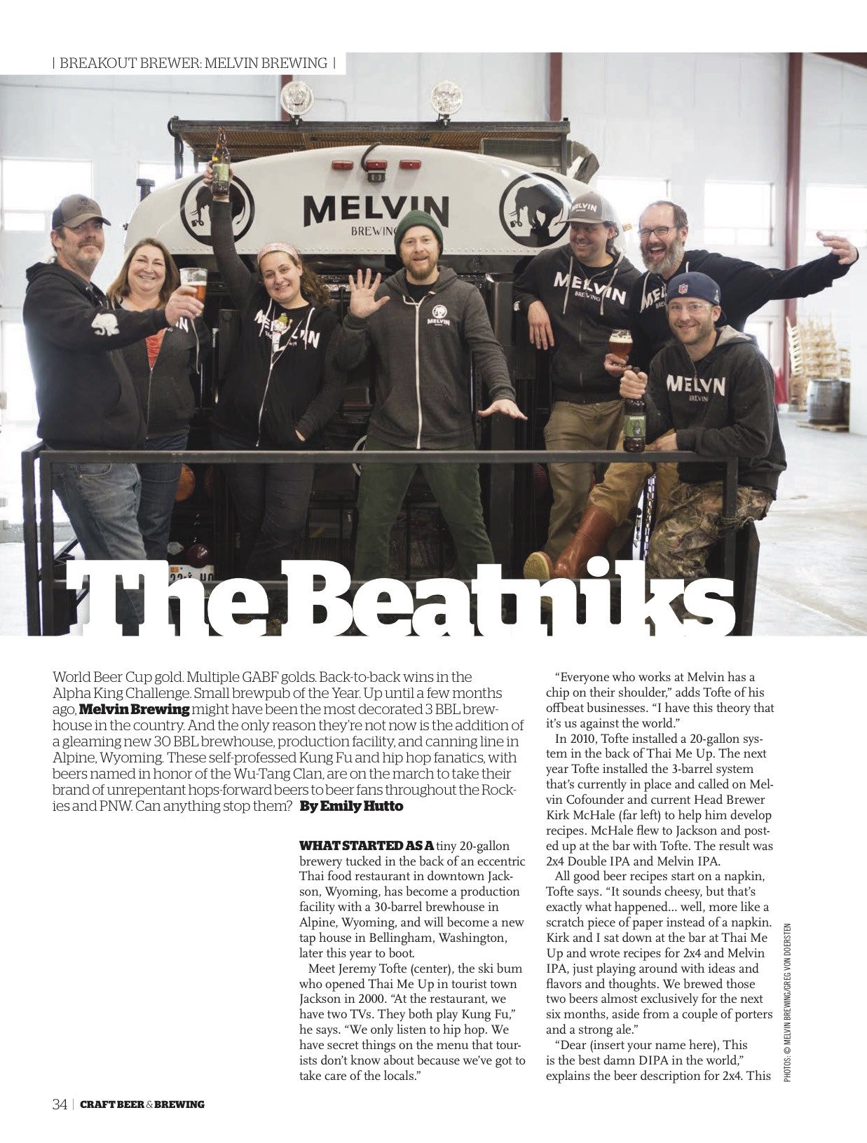 June-July 2016 Issue (Saison: Naturally Wild) - Craft Beer & Brewing