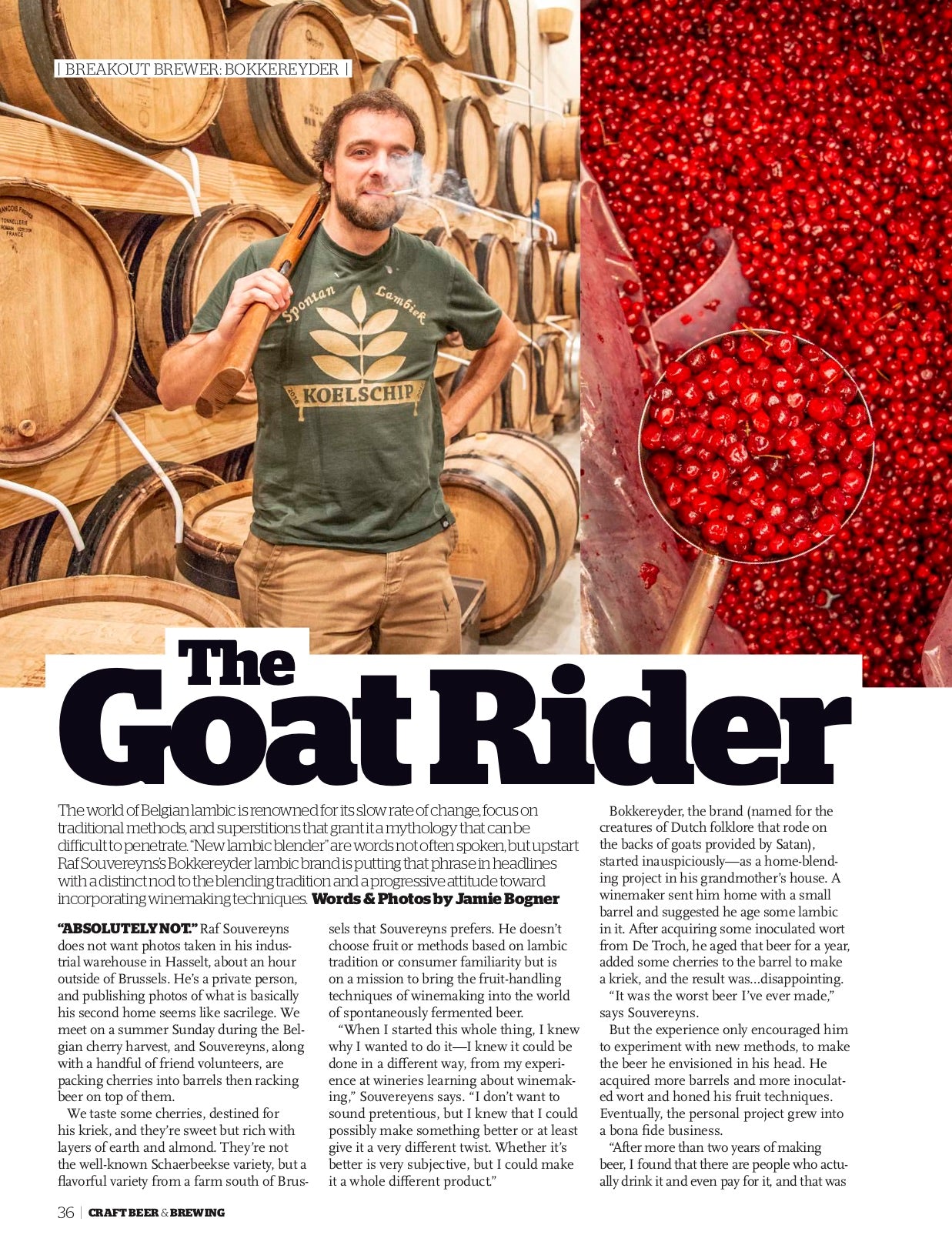 Tradition & Today (October-November 2018 Issue) - Craft Beer & Brewing