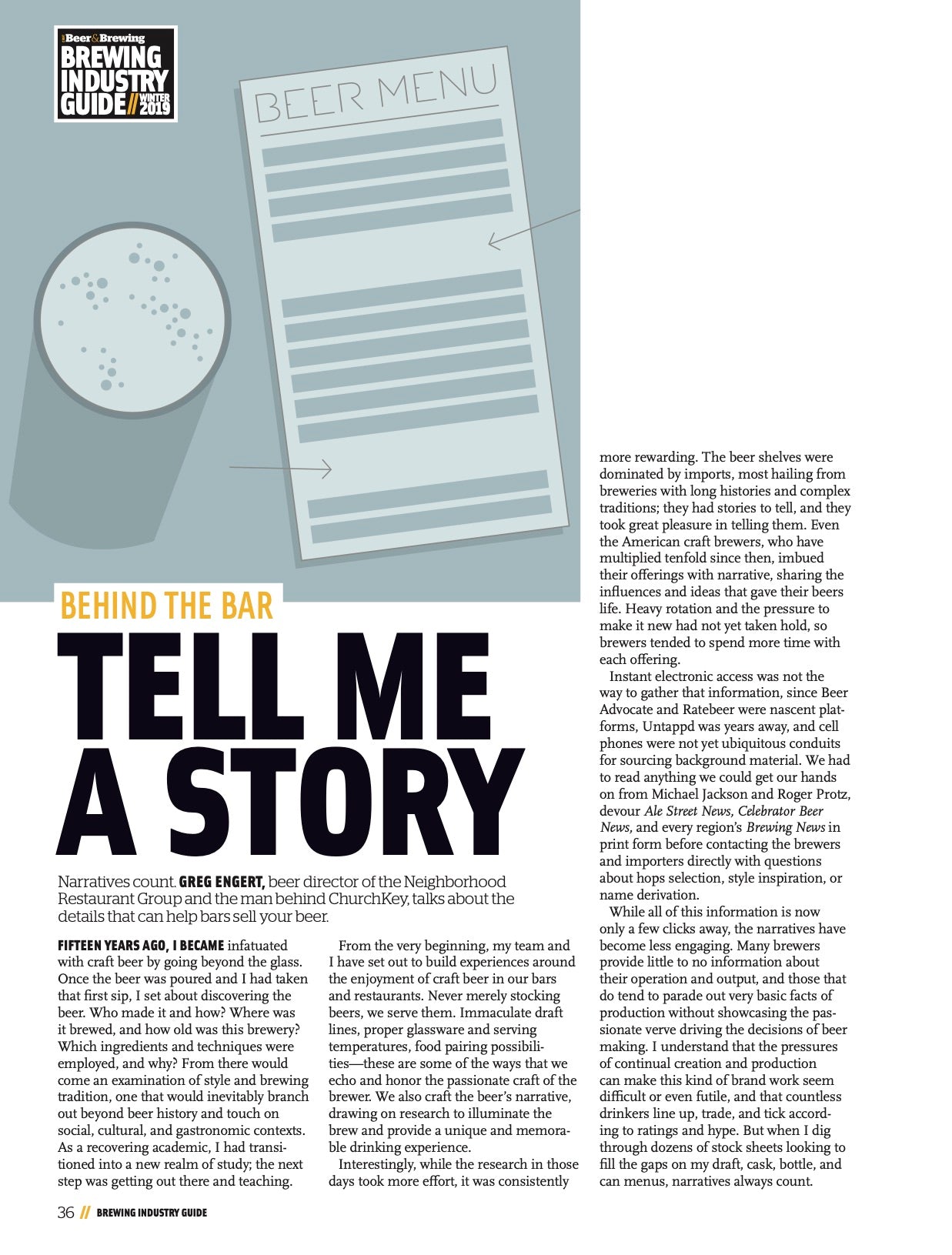 Brewing Industry Guide Winter 2019 (Raw Ingredients) - Craft Beer & Brewing