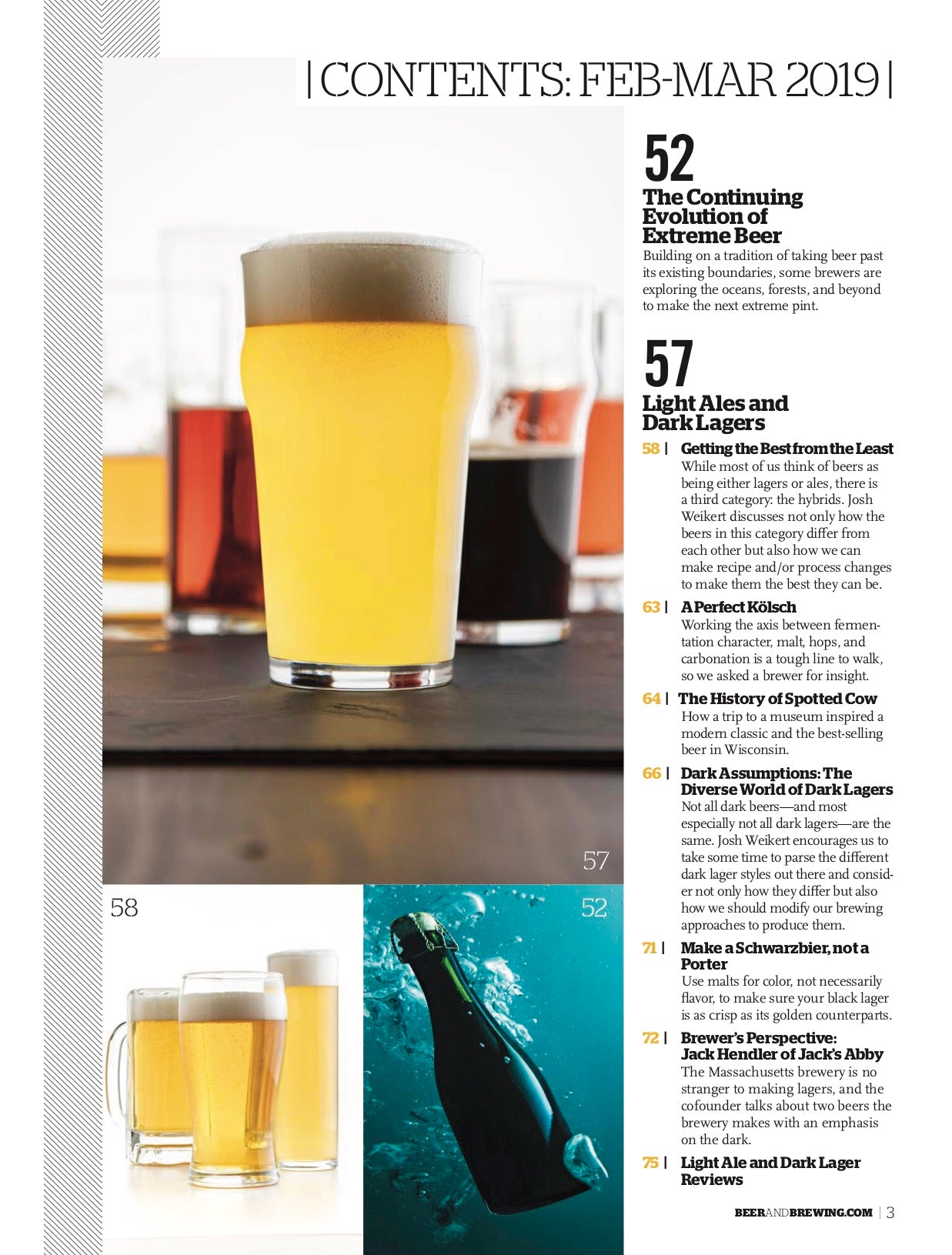 Light Ales & Dark Lagers (Feb-Mar 2019) - Craft Beer & Brewing