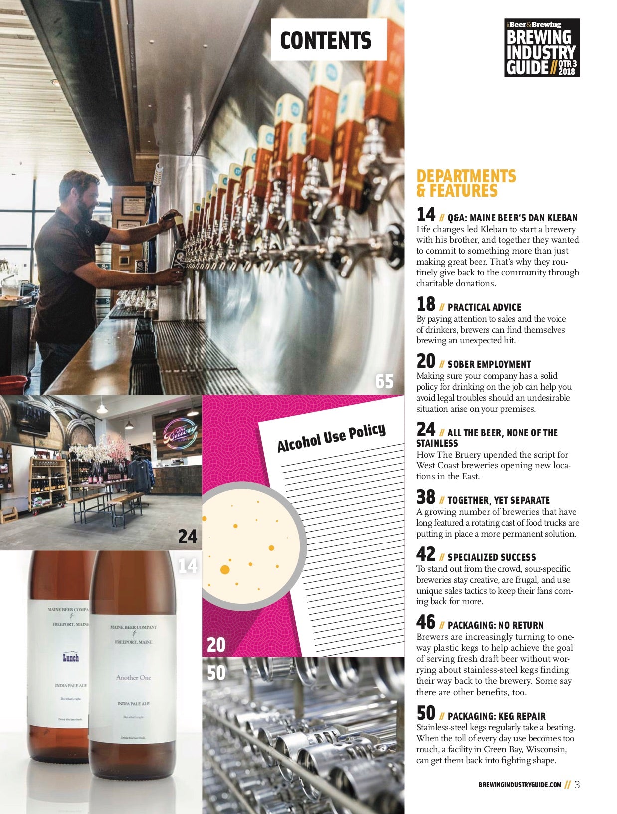 Brewing Industry Guide Q3-2018 (The Packaging Issue) - Craft Beer & Brewing