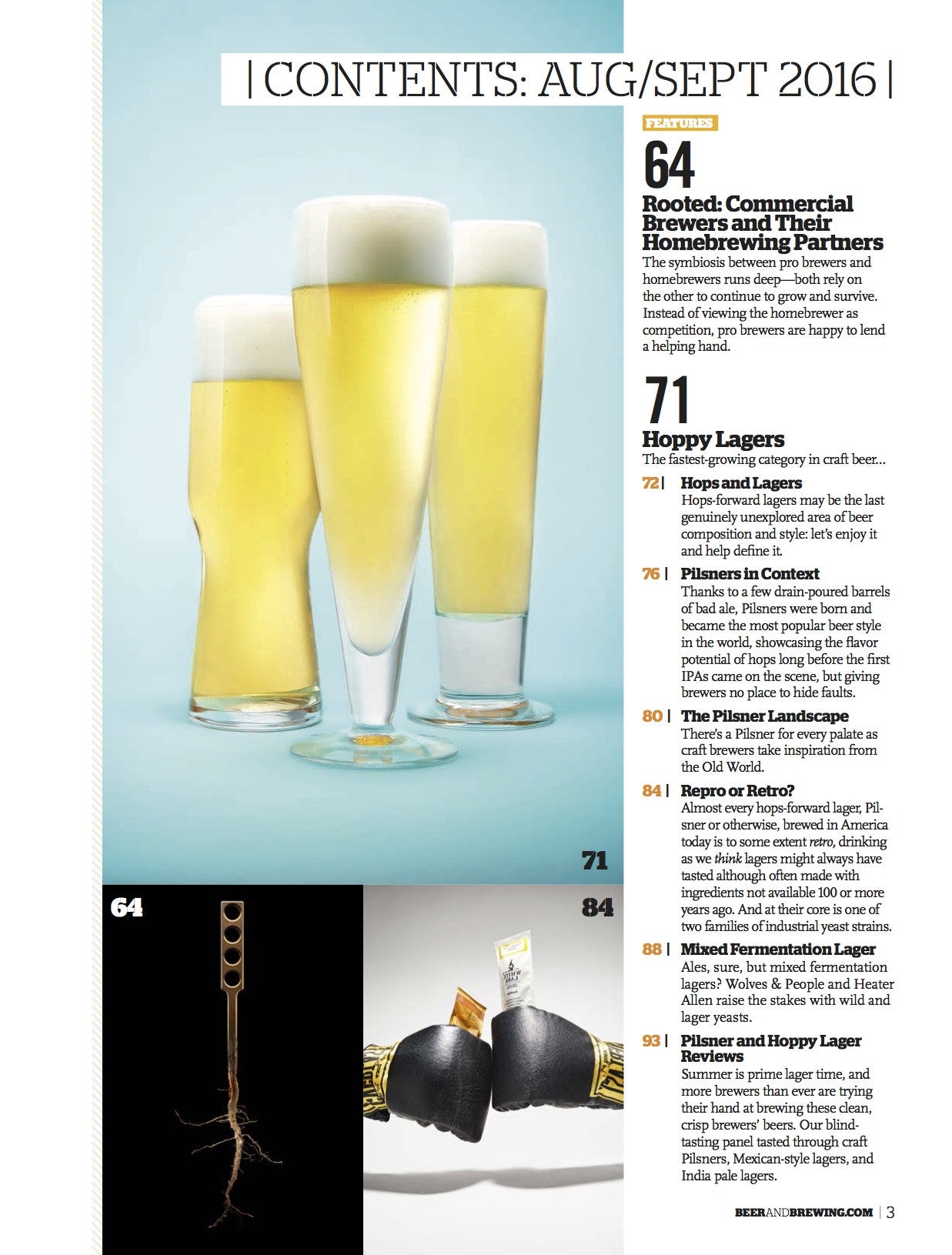 August-September 2016 Issue (Hoppy Lagers) - Craft Beer & Brewing