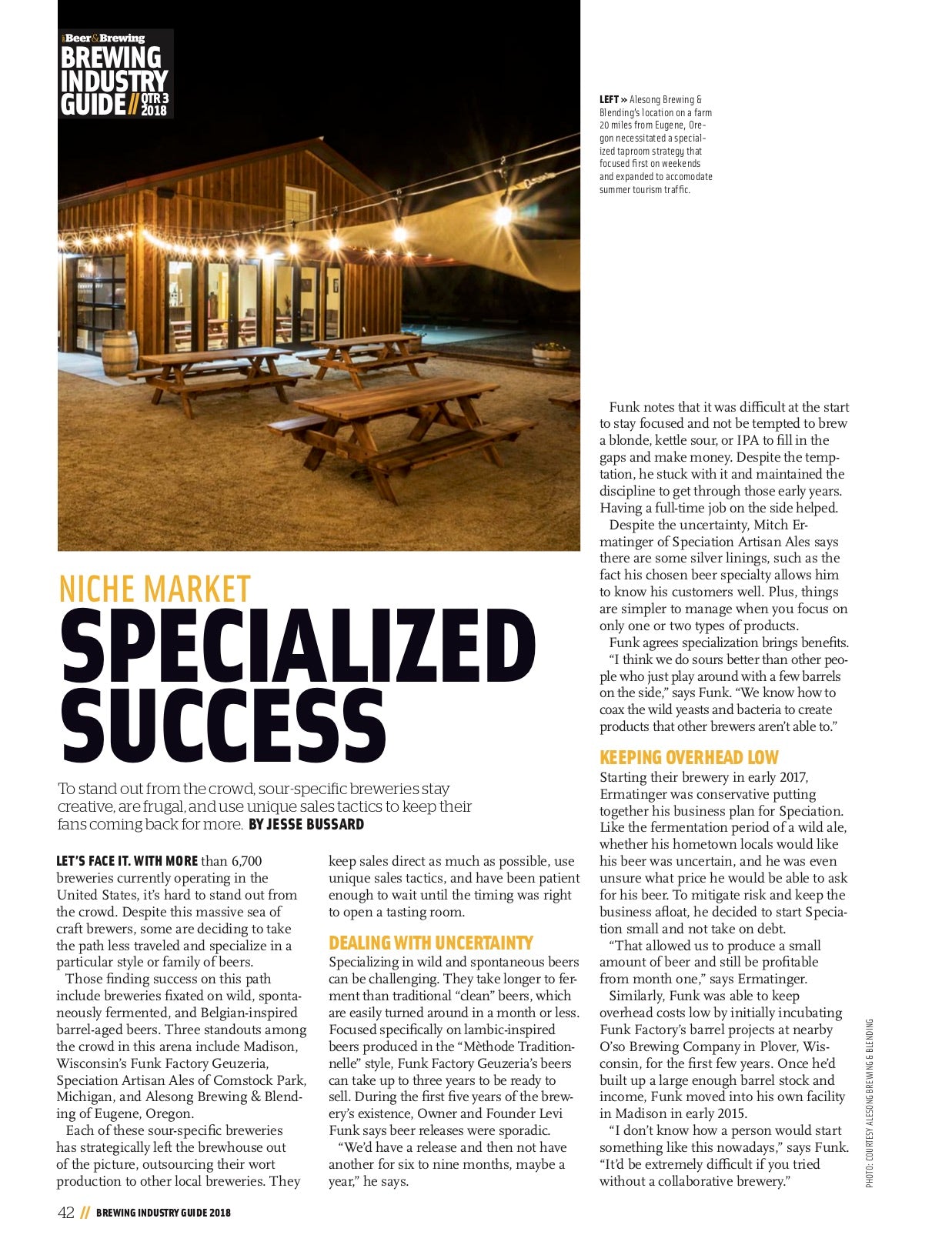 Brewing Industry Guide Q3-2018 (The Packaging Issue) - Craft Beer & Brewing