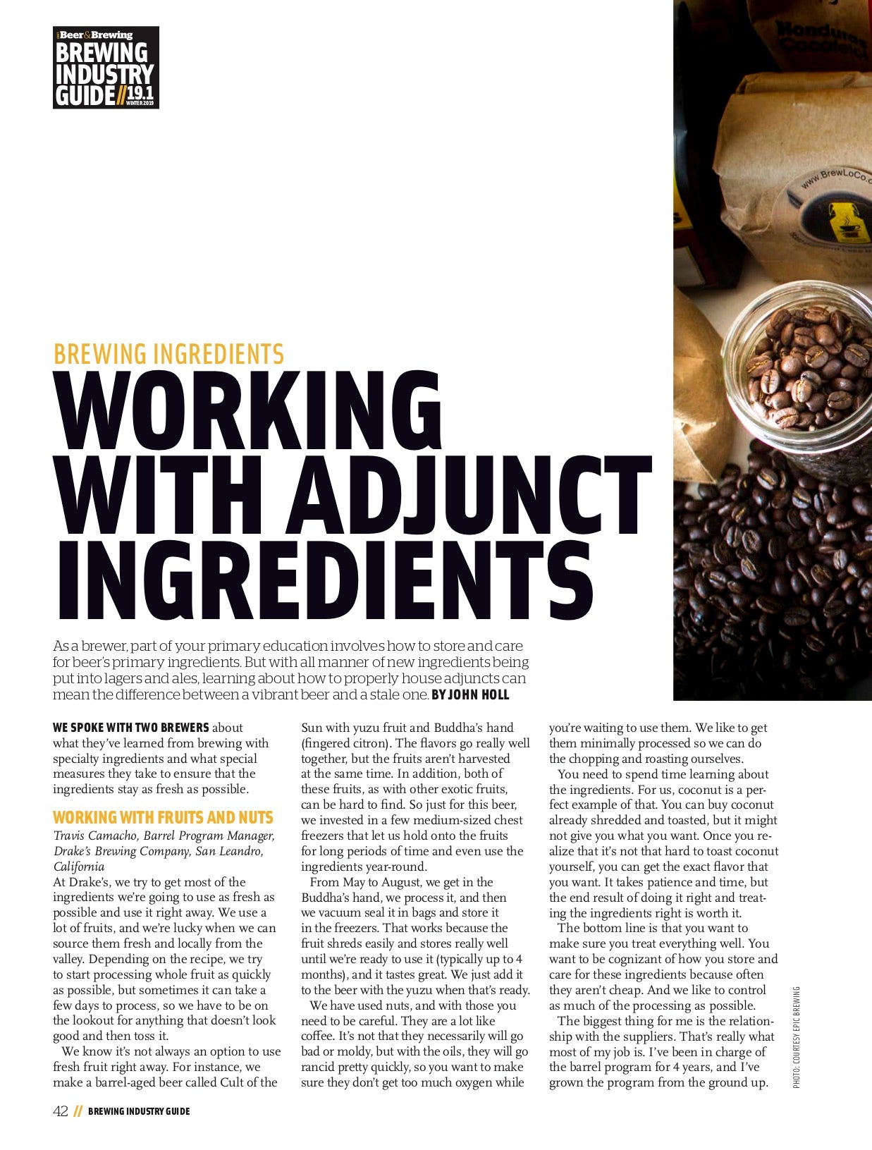 Brewing Industry Guide 19.1 (The Ingredients Issue) - Craft Beer & Brewing