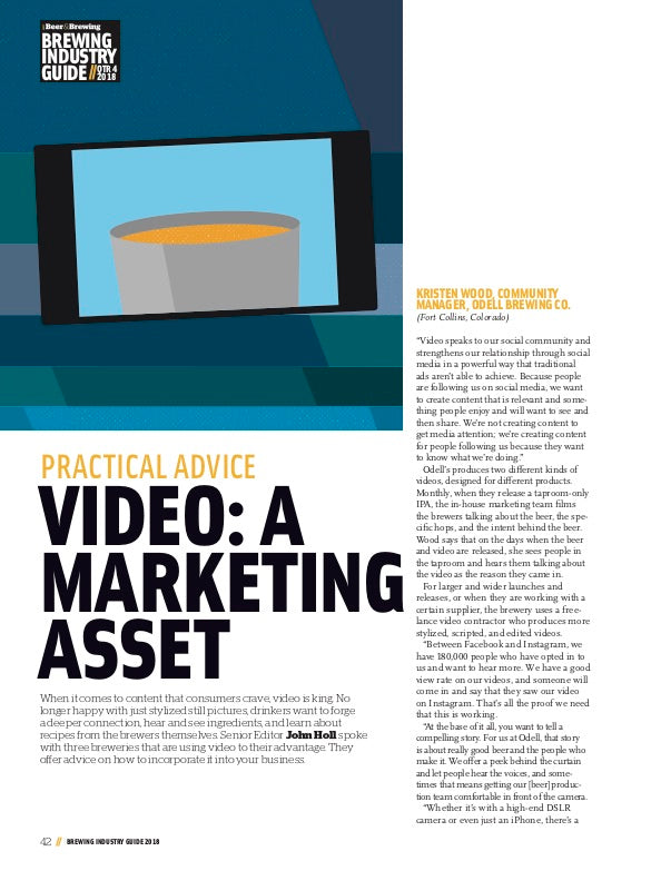 Brewing Industry Guide Q4-2018 (The Marketing Issue) - Craft Beer & Brewing