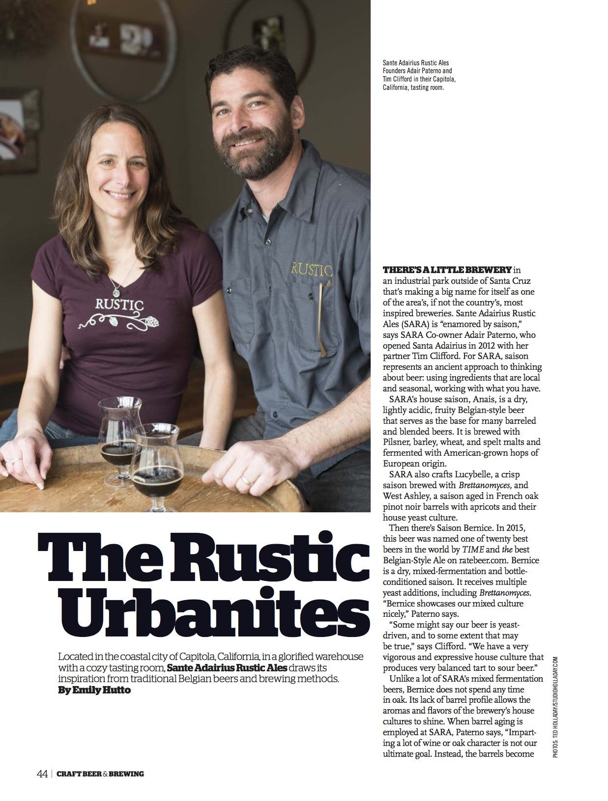 April-May 2016 Issue (Print) - Craft Beer & Brewing