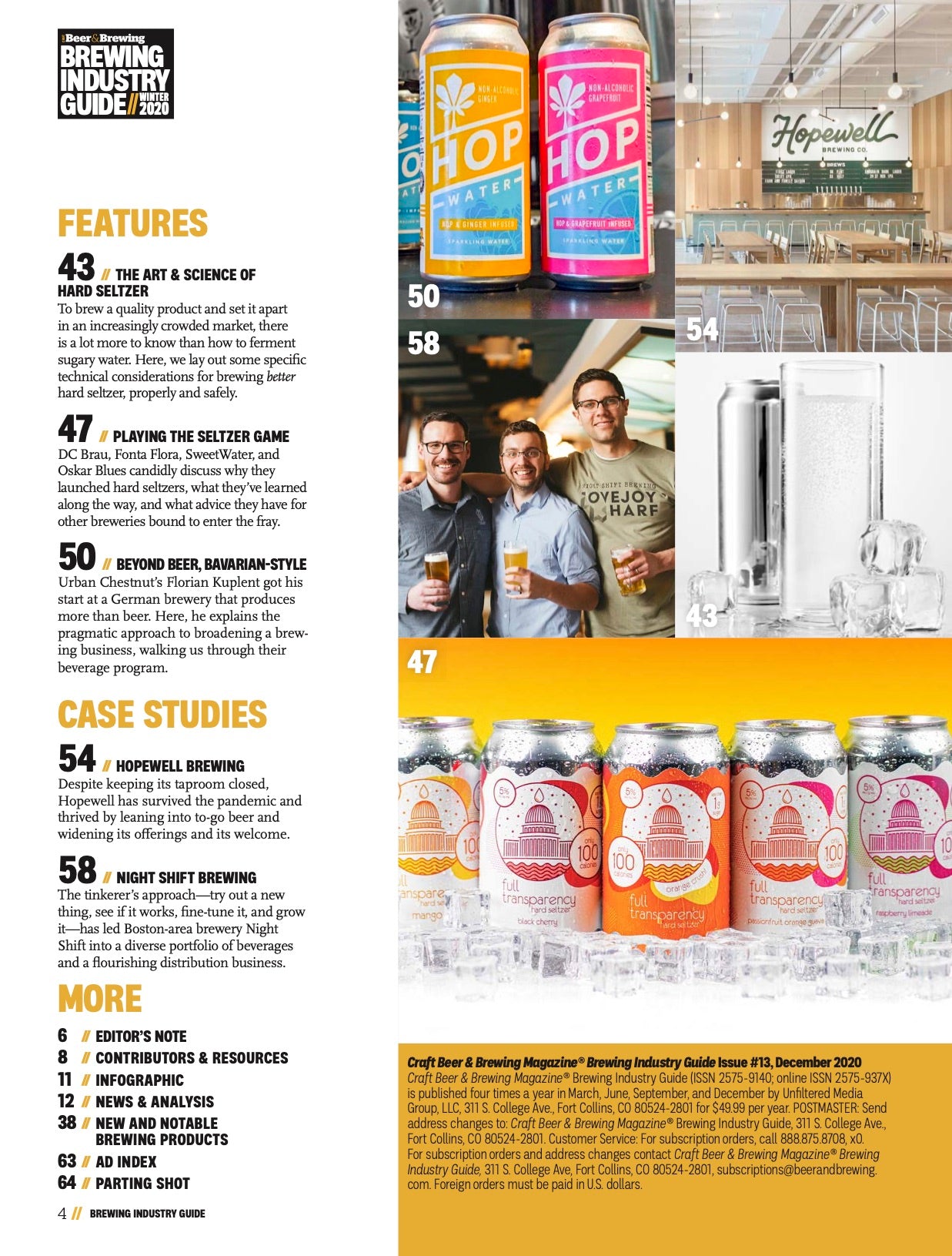 Brewing Industry Guide Winter 2020 (Beyond Beer)