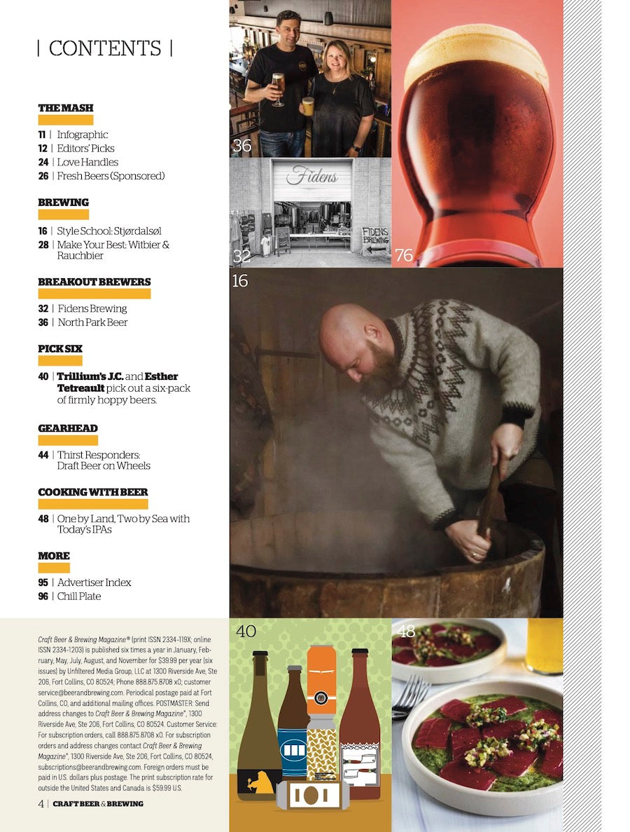 The IPA Issue: Cold IPA, New West Coast, Hop Saturation & More (August-September 2022)