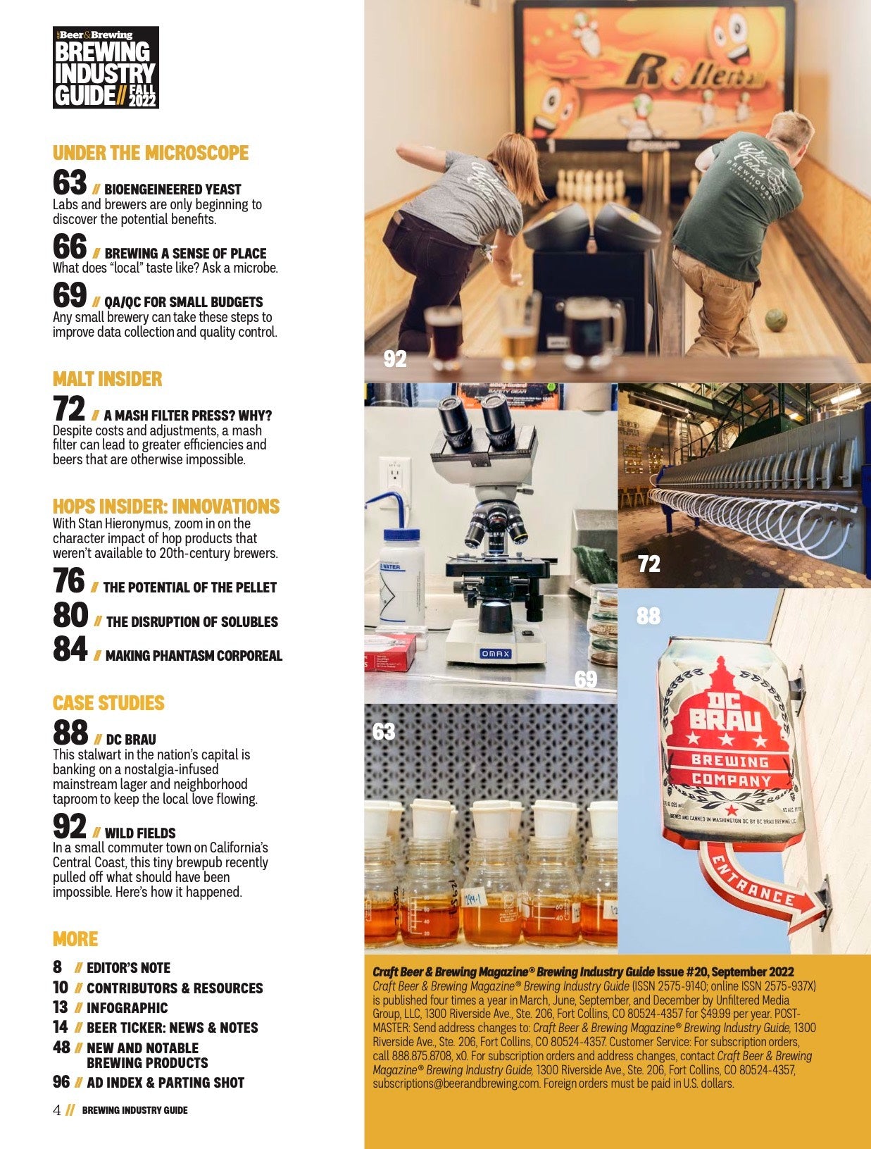 Brewing Industry Guide Fall 2022