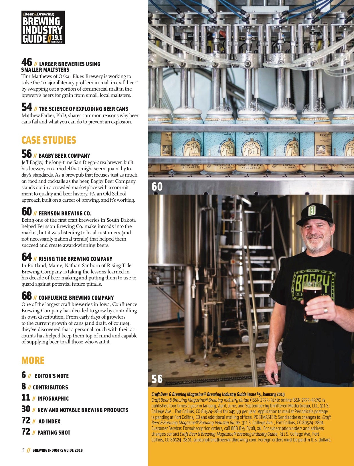 Brewing Industry Guide 19.1 (The Ingredients Issue) - Craft Beer & Brewing