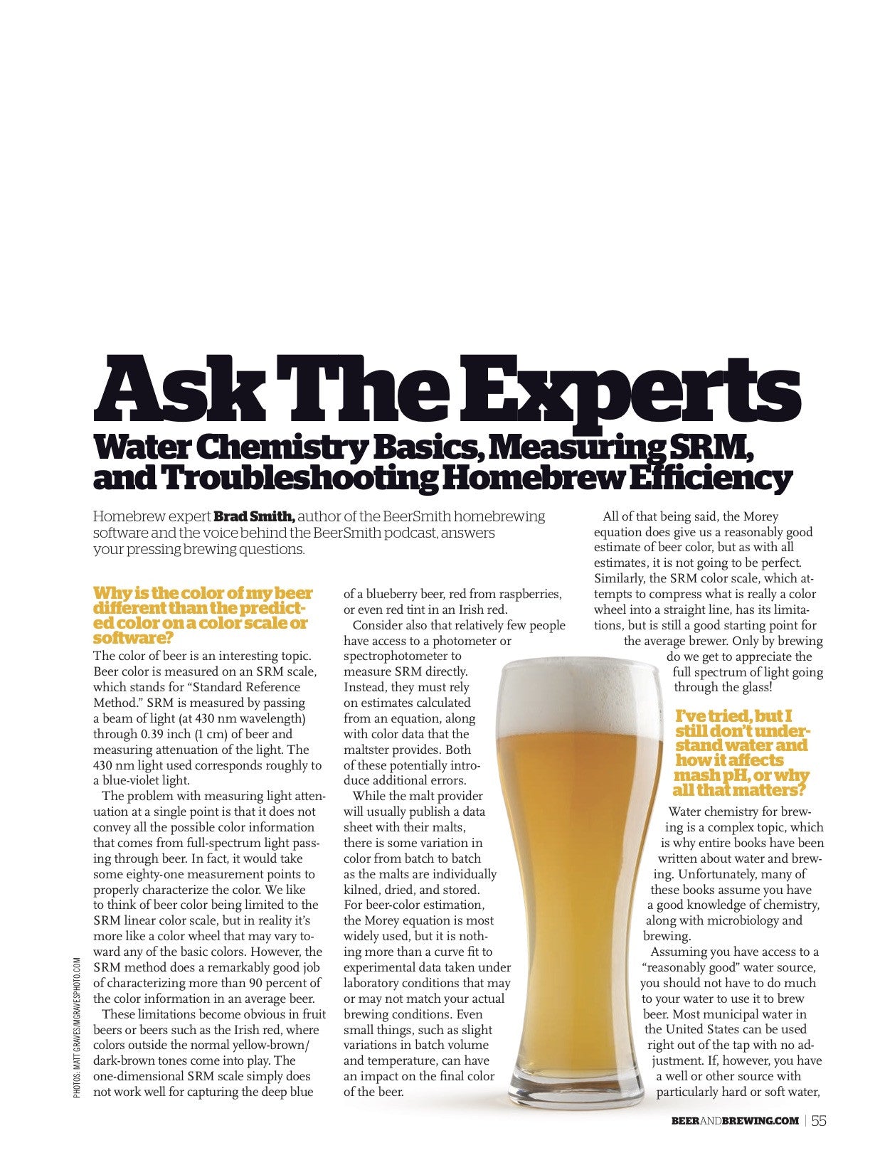 October-November 2016 Issue (The Art of Tart) - Craft Beer & Brewing