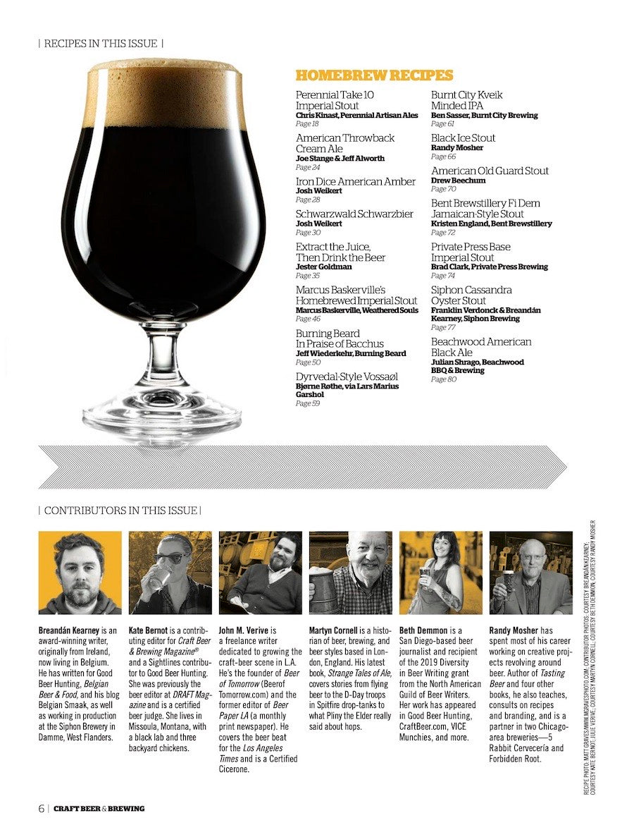 Stout: More Than Just Desserts (Octover-November 2020)