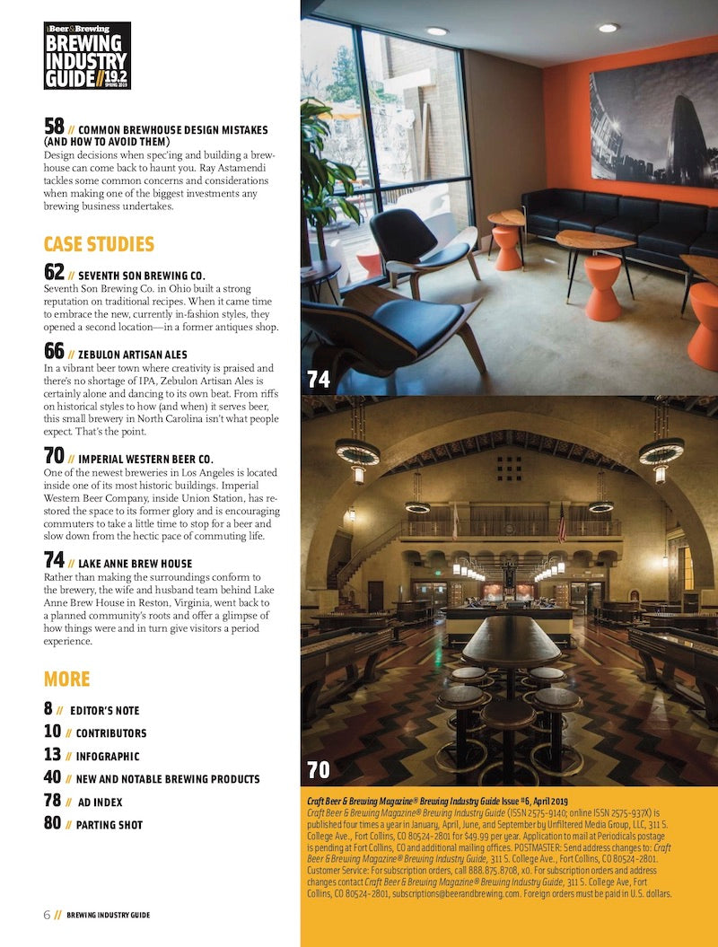 Brewing Industry Guide 19.2 (Brewhouse Equipment) - Craft Beer & Brewing