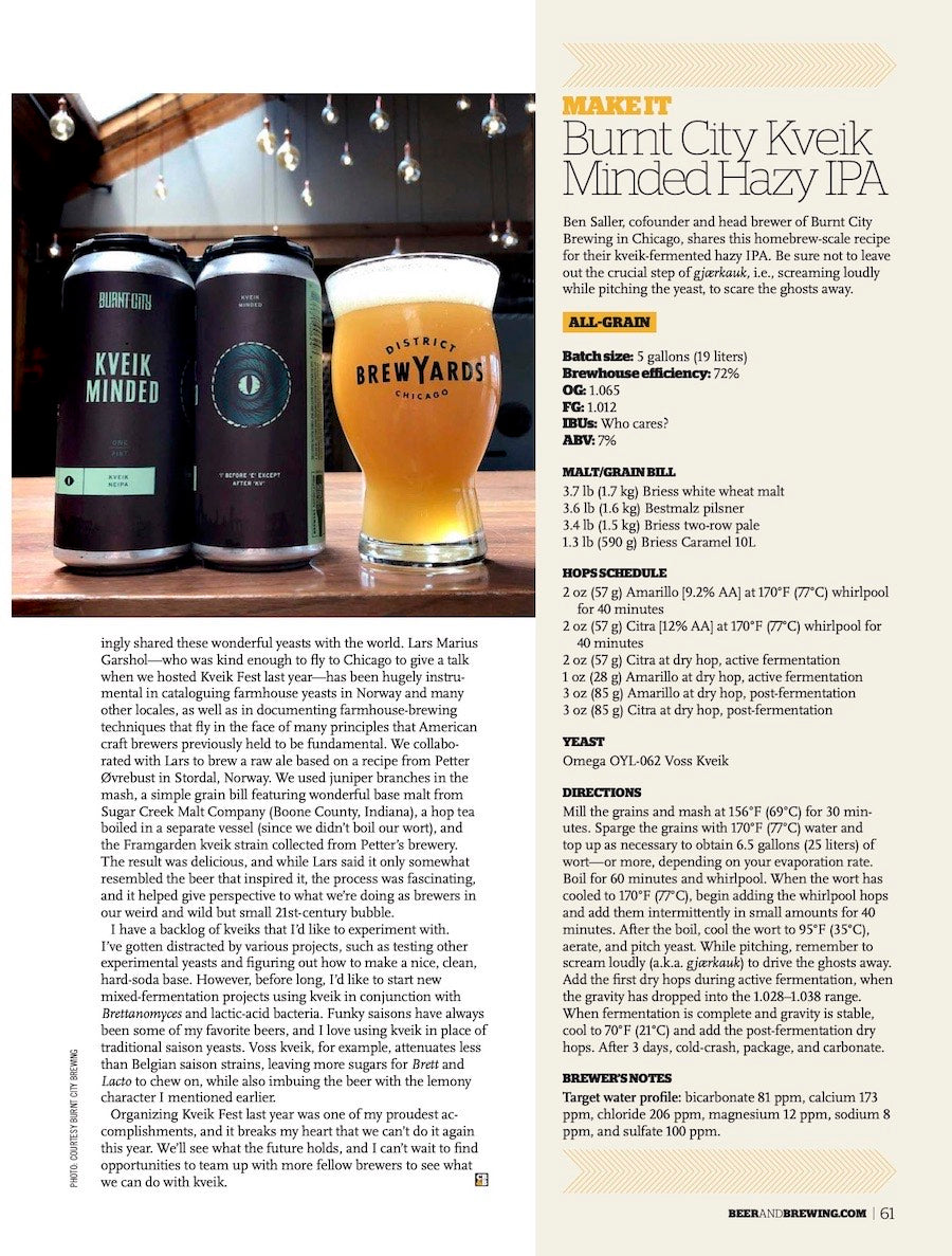 Stout: More Than Just Desserts (Octover-November 2020)