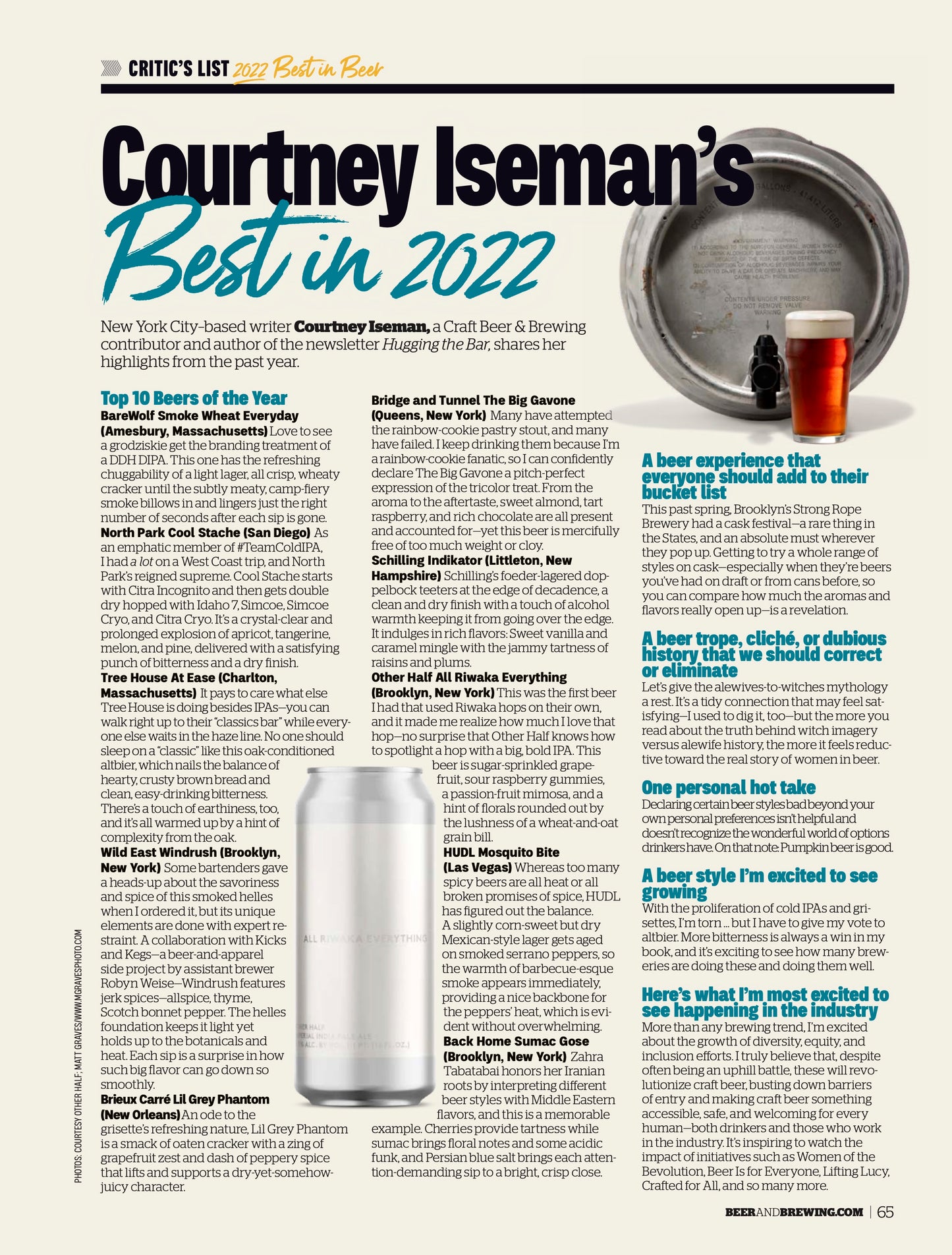 Best in Beer 2022 (December-January 2023)