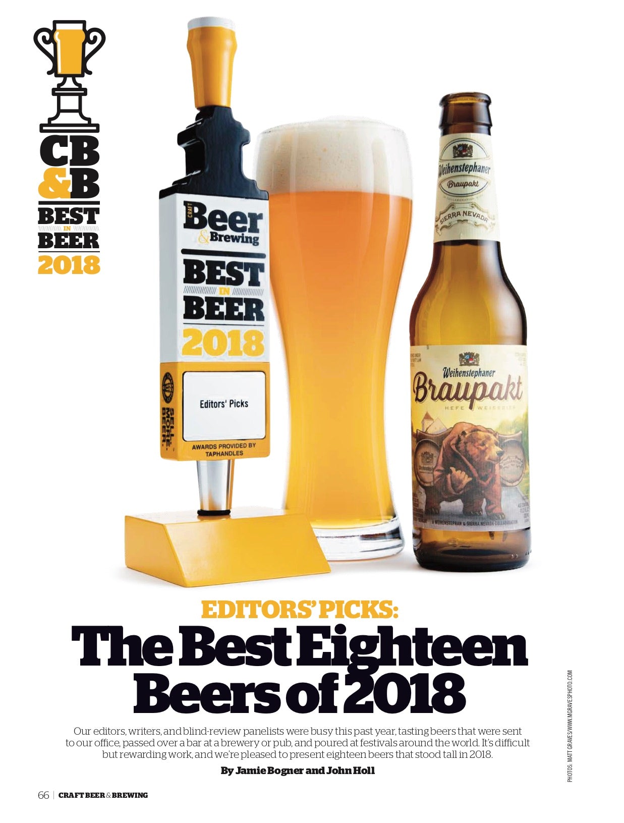 2018 Best in Beer Issue - Craft Beer & Brewing