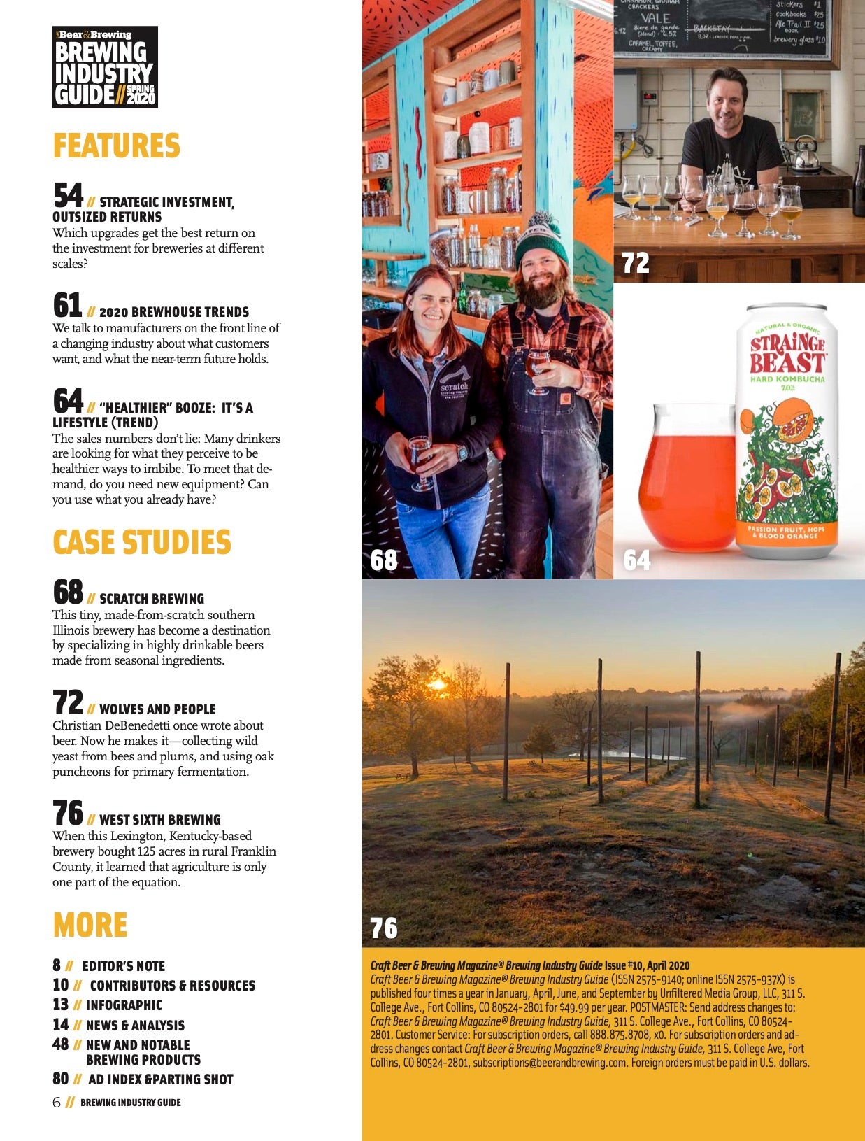 Brewing Industry Guide Spring 2020 (Brewhouse Equipment) - Craft Beer & Brewing