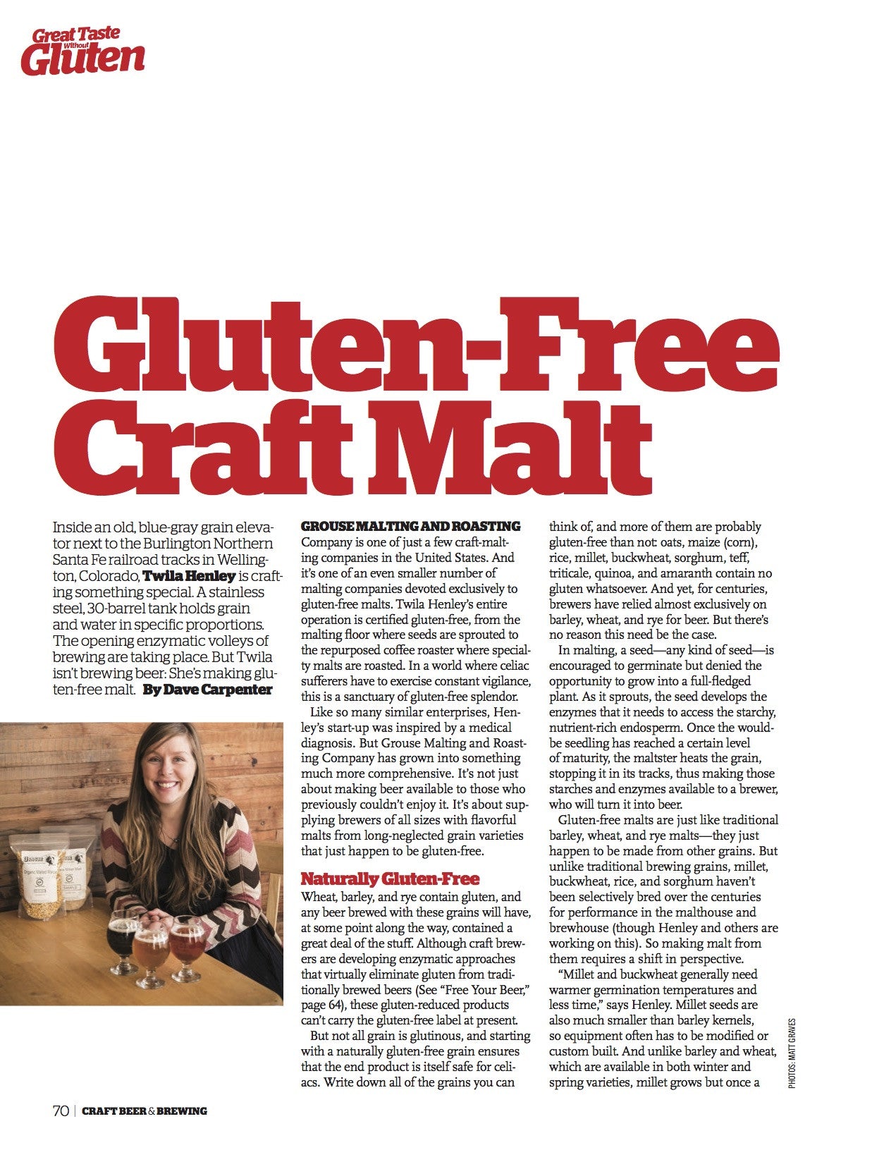 April-May 2015 Issue (Print) - Craft Beer & Brewing