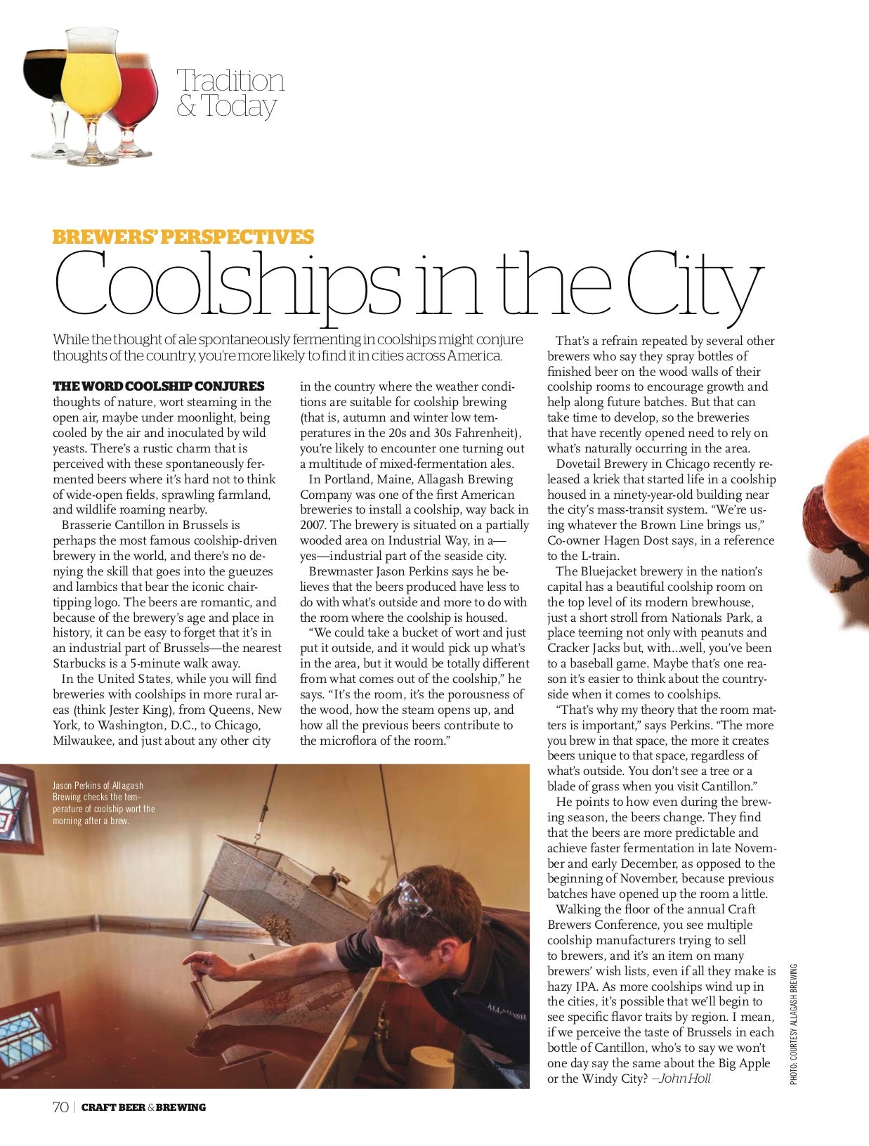 Tradition & Today (October-November 2018 Issue) - Craft Beer & Brewing