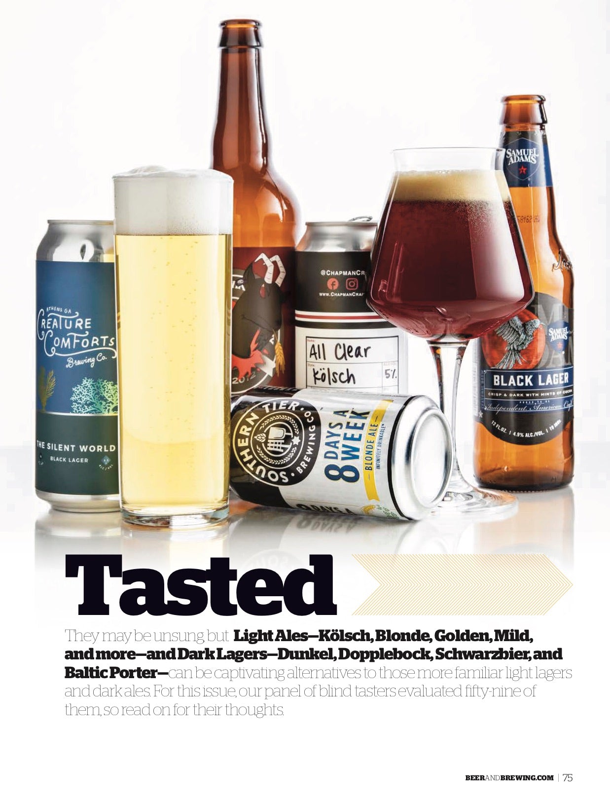Light Ales & Dark Lagers (Feb-Mar 2019) - Craft Beer & Brewing