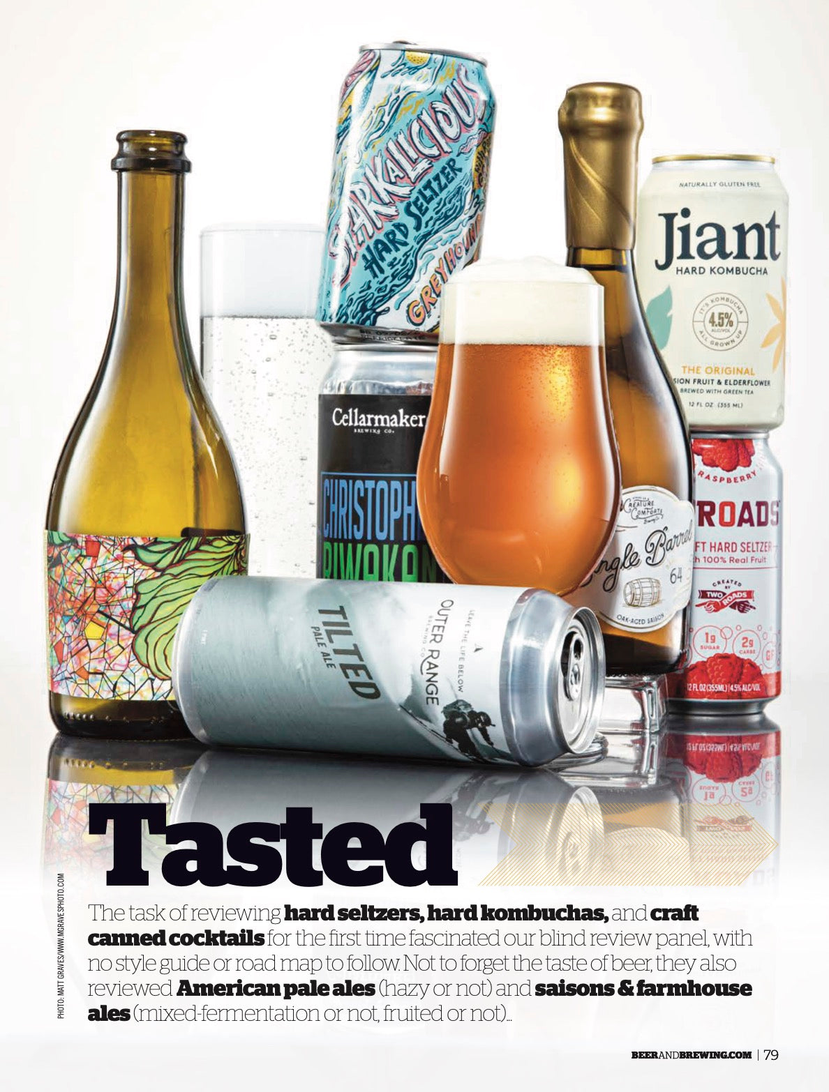 Beyond Beer: Hard Seltzer, Hard Kombucha, and More (Apr-May 2021)