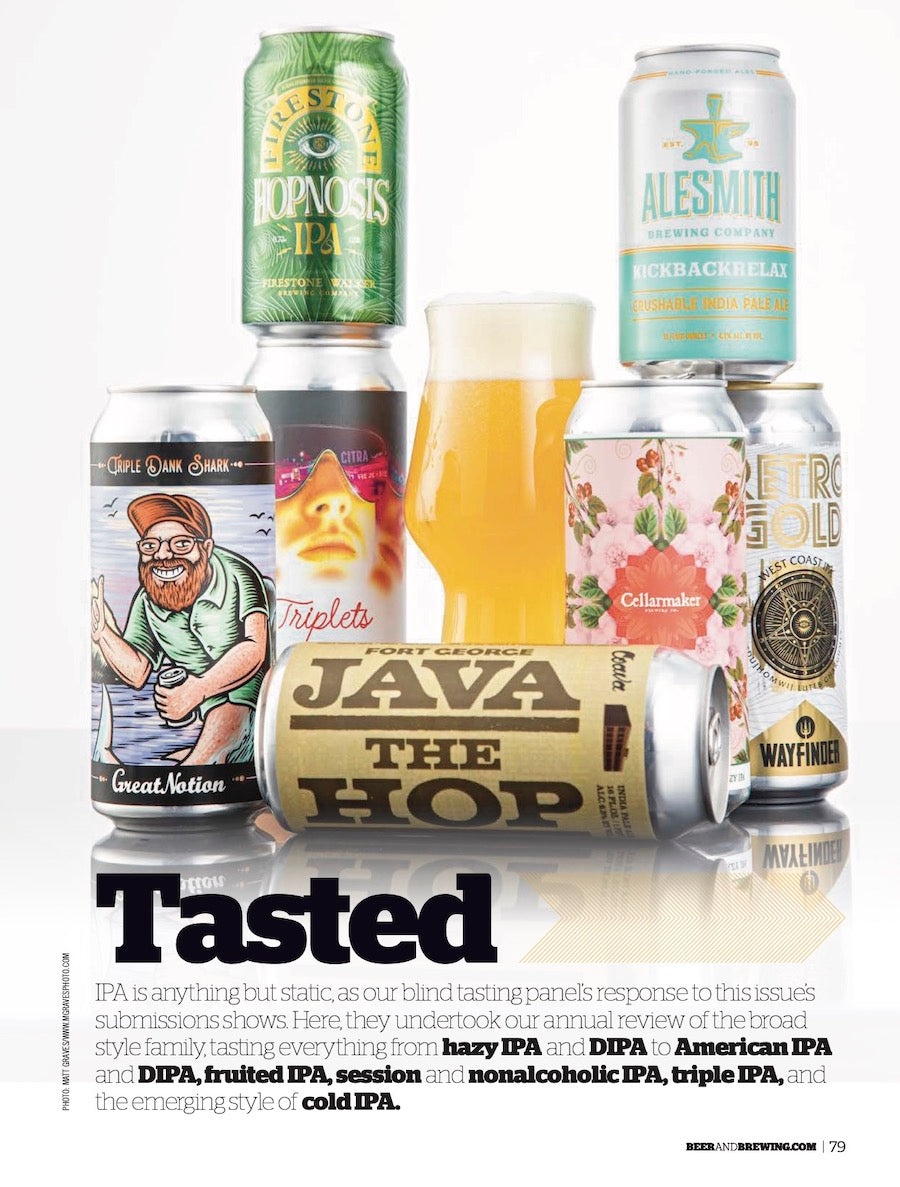 The IPA Issue: Cold IPA, New West Coast, Hop Saturation & More (August-September 2022)