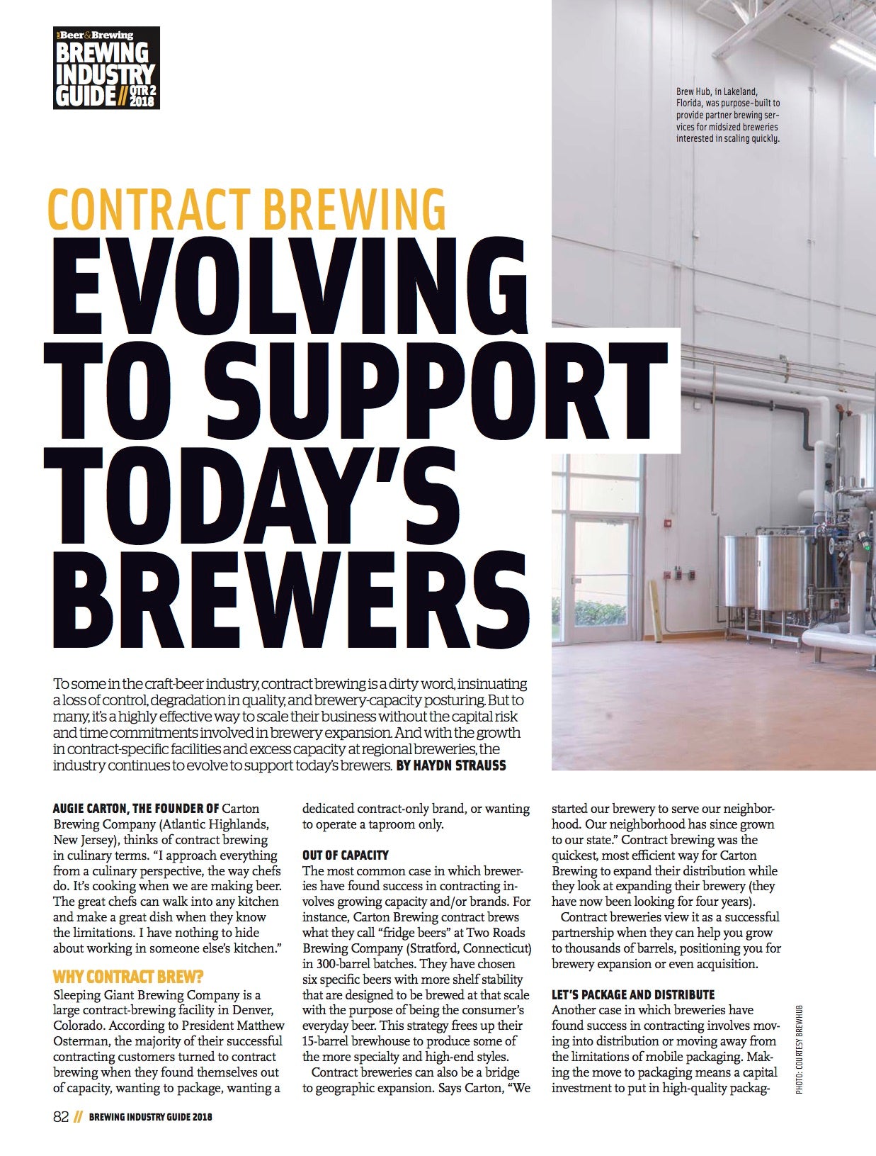 Brewing Industry Guide Q2-2018 (The Equipment Issue) - Craft Beer & Brewing