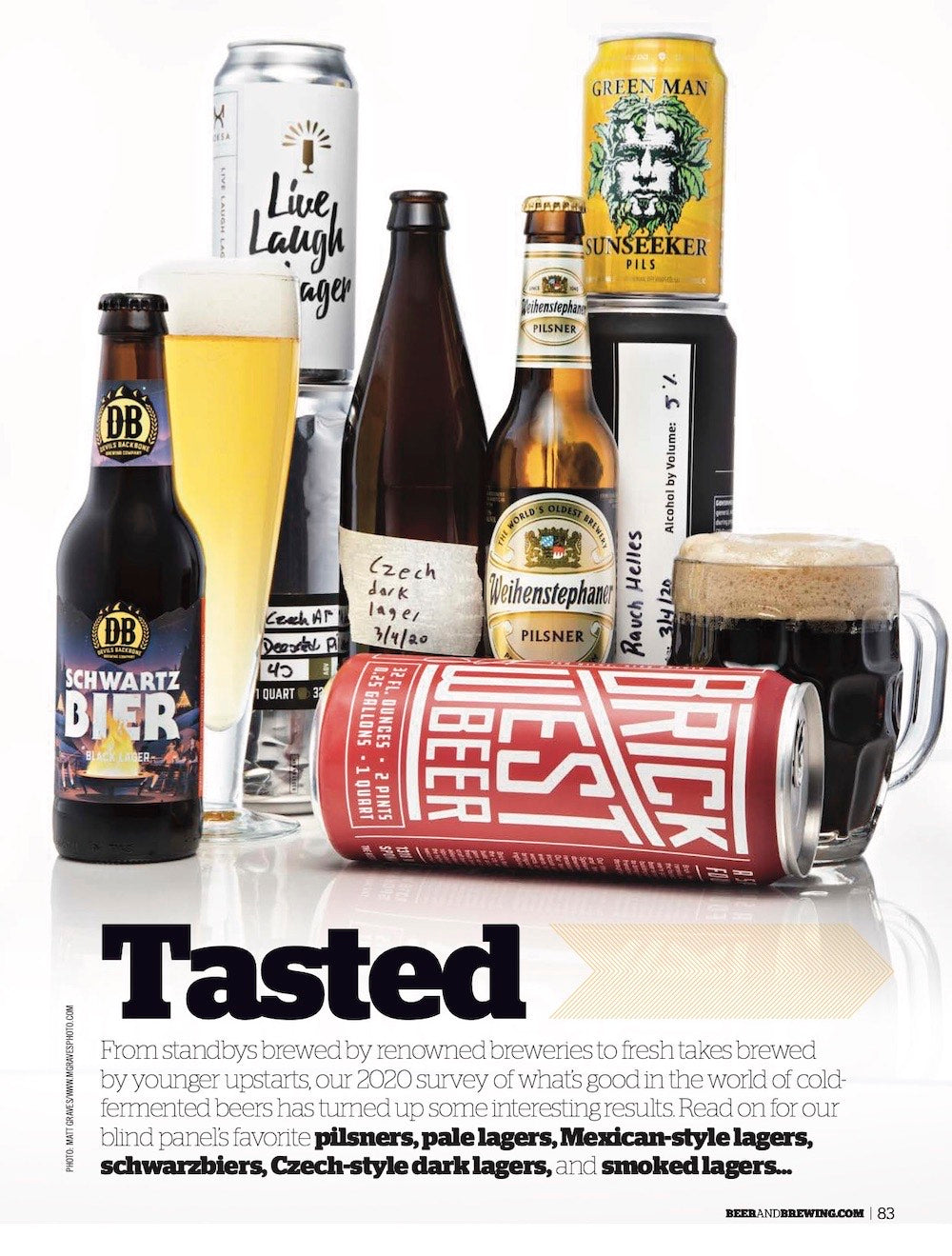 Live the Lager Life (June-July 2020) - Craft Beer & Brewing