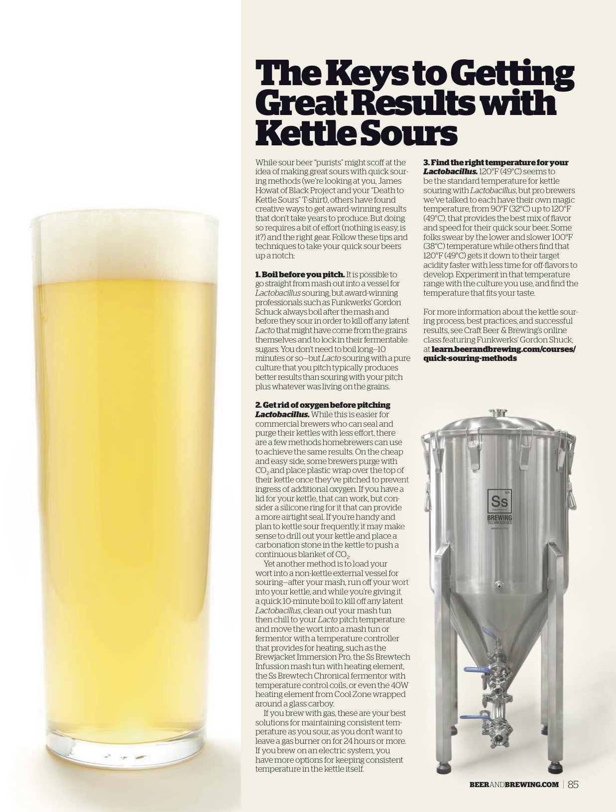 October-November 2016 Issue (The Art of Tart) - Craft Beer & Brewing