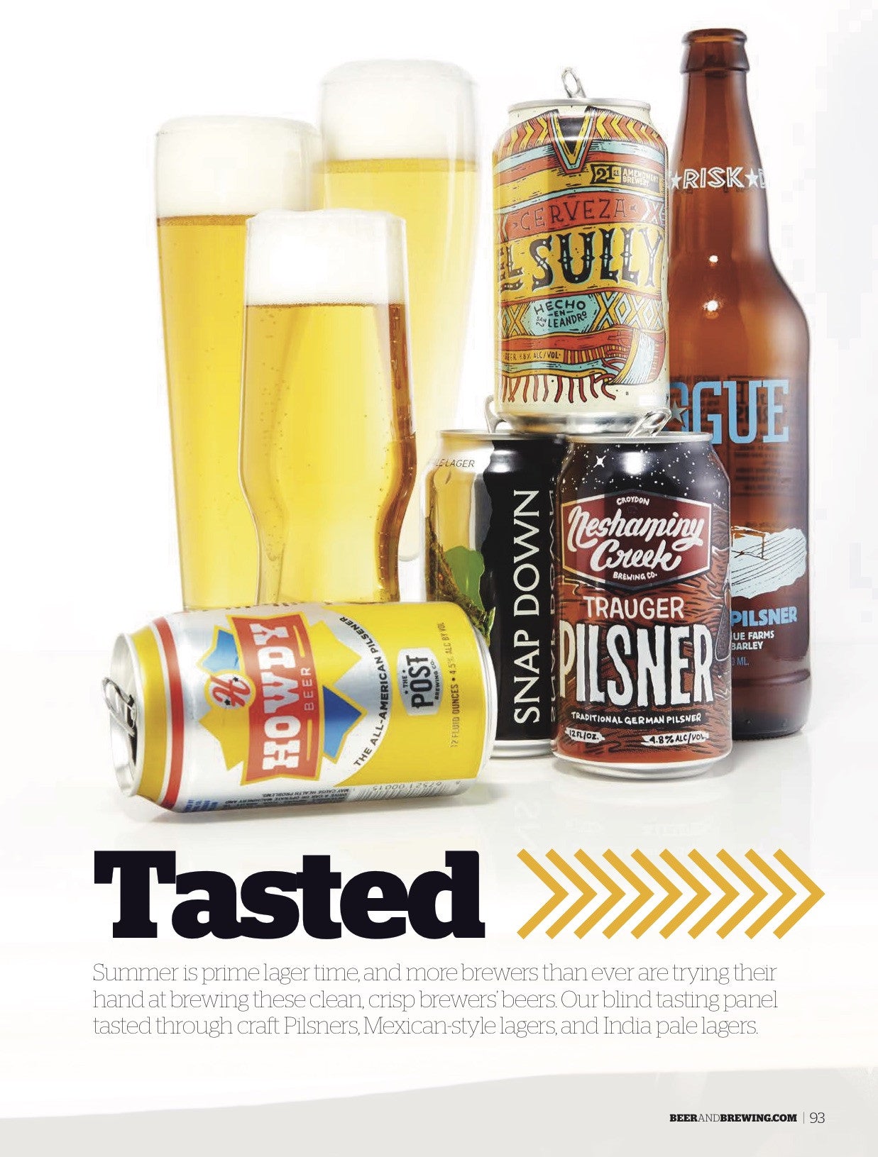 August-September 2016 Issue (Hoppy Lagers) - Craft Beer & Brewing