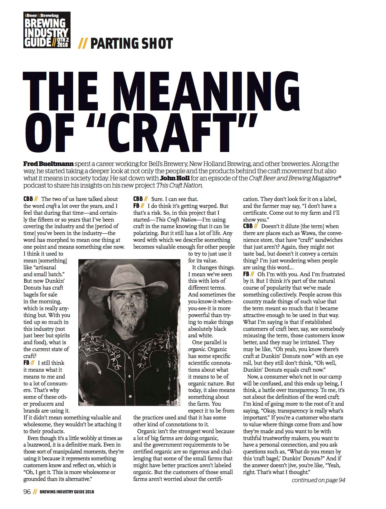 Brewing Industry Guide Q2-2018 (The Equipment Issue) - Craft Beer & Brewing