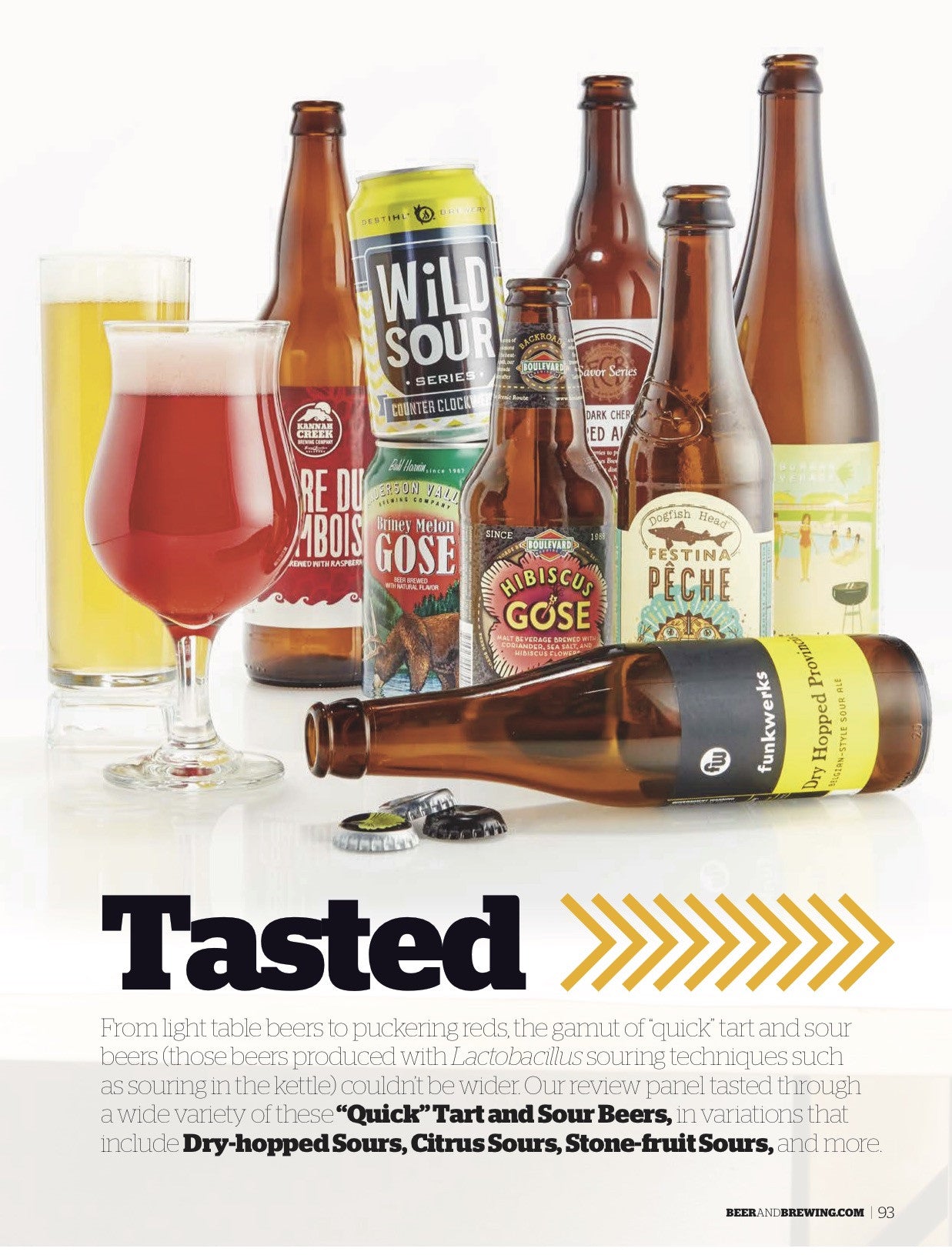 October-November 2016 Issue (The Art of Tart) - Craft Beer & Brewing
