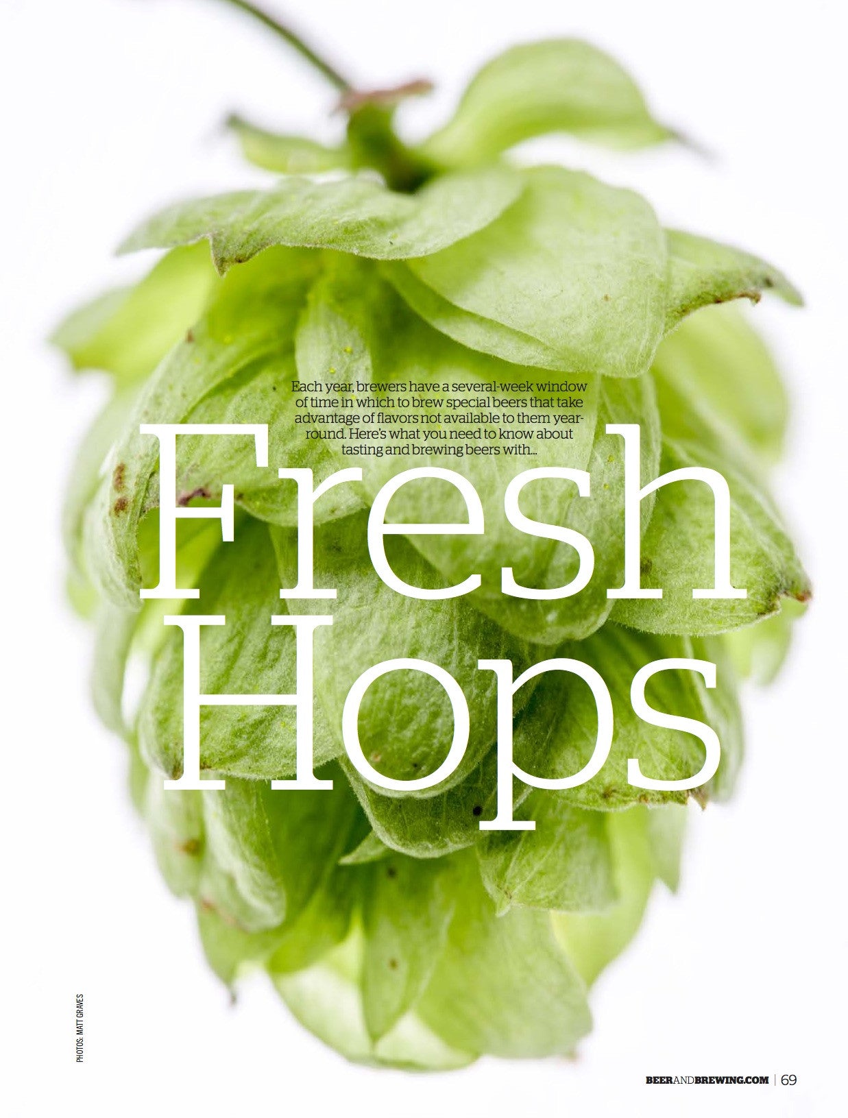 August-September 2015 Issue (Fresh Hops) - Craft Beer & Brewing