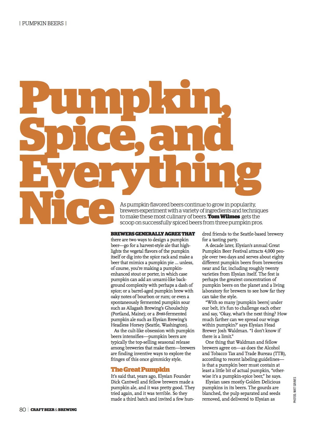 August-September 2015 Issue (Fresh Hops) - Craft Beer & Brewing