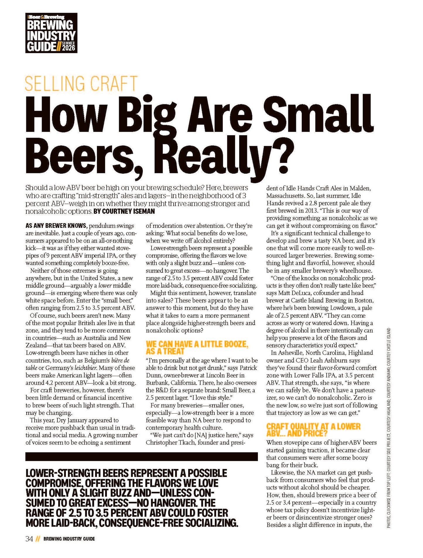 Brewing Industry Guide Summer 2026