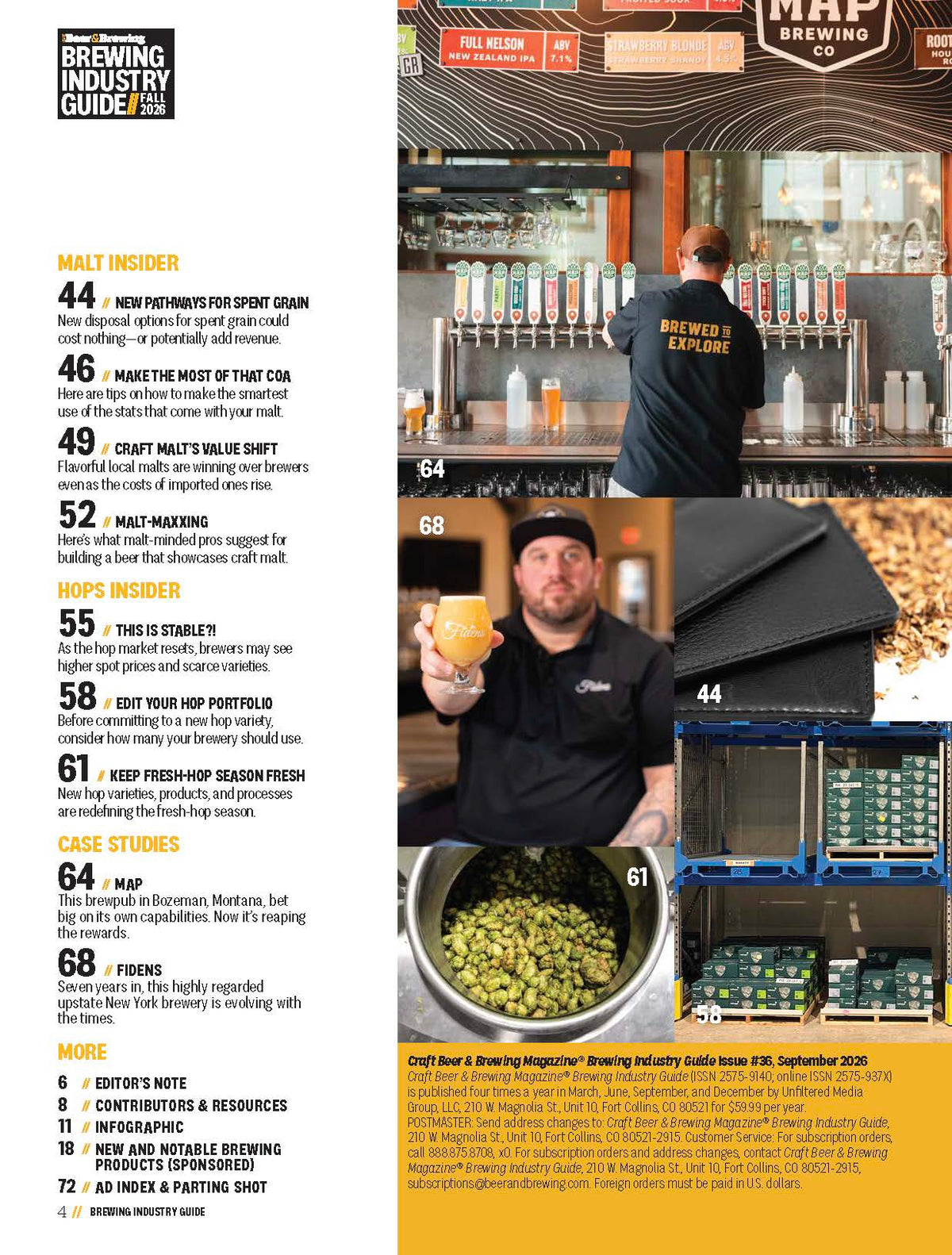 Brewing Industry Guide Fall 2026